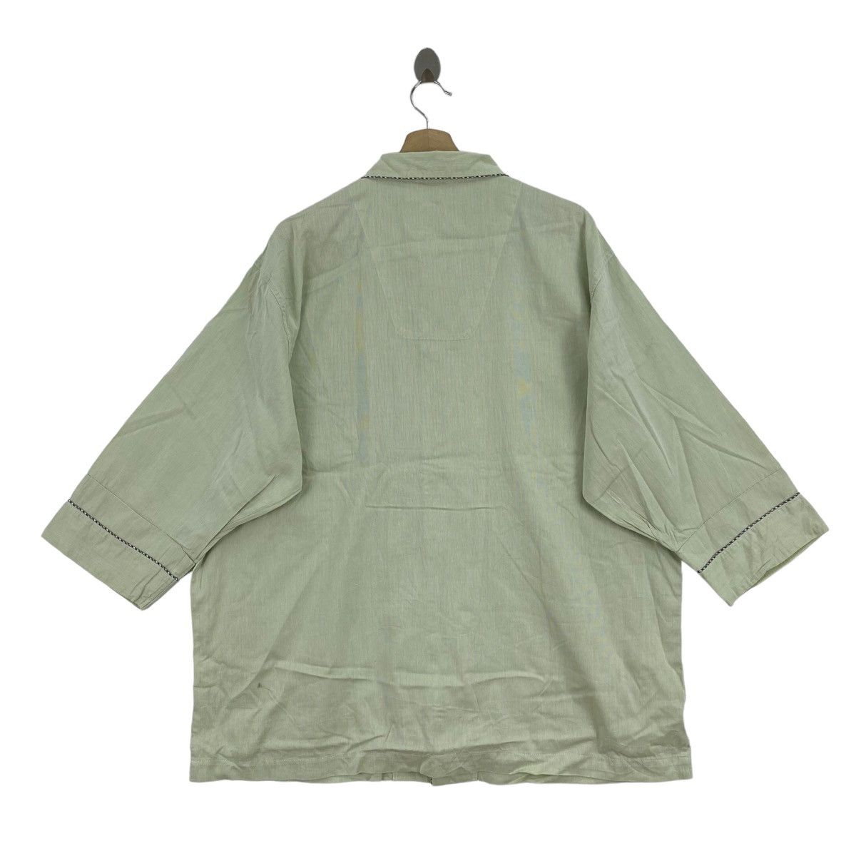 Aquascutum Vintage AQUASCUTUM British Brand Button Up Casual Long Size US XXL / EU 58 / 5 - 2 Thumbnail