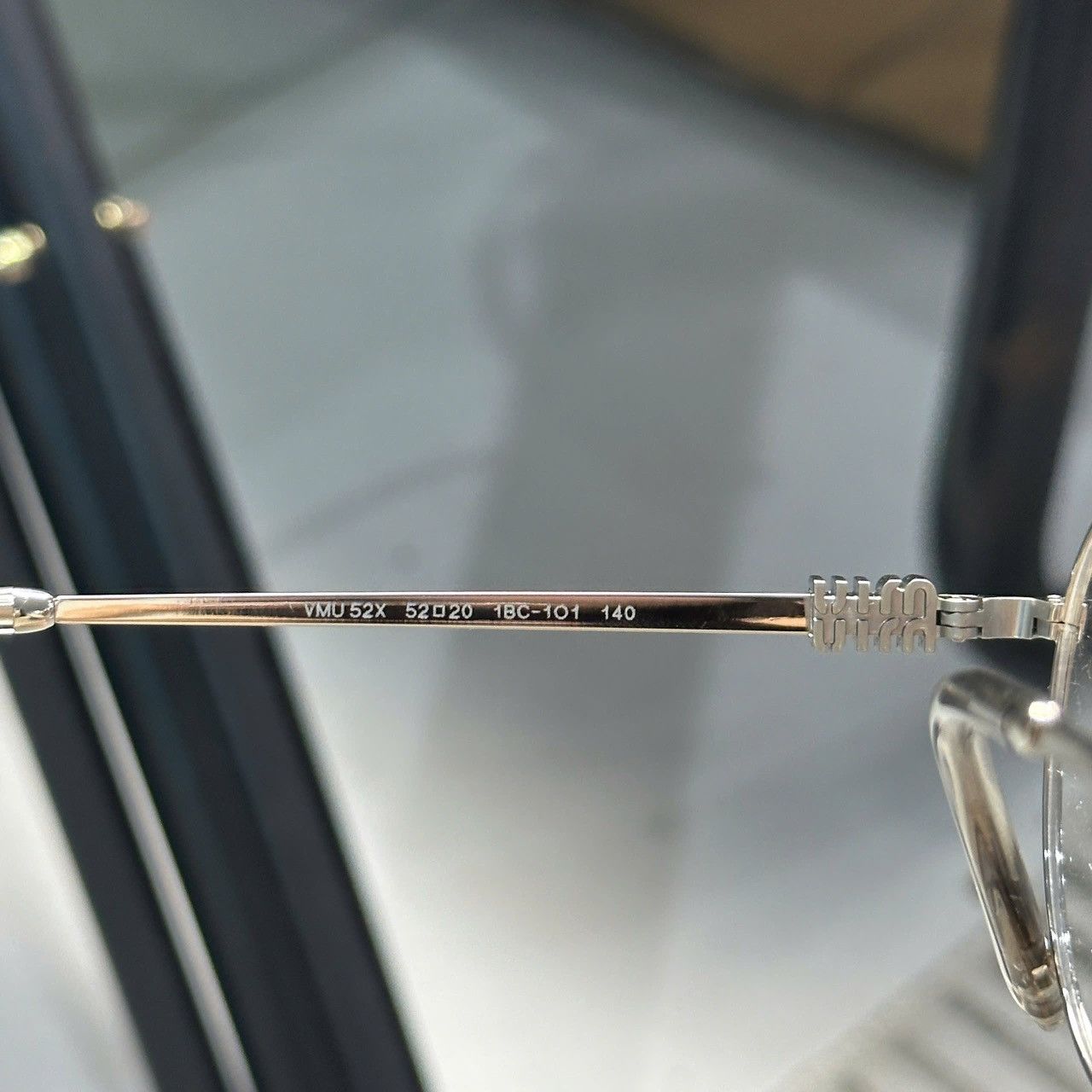 Miu Miu MIU MIU 0MU 52XV 1BC1O1 EYEGLASSES Size ONE SIZE - 11 Thumbnail