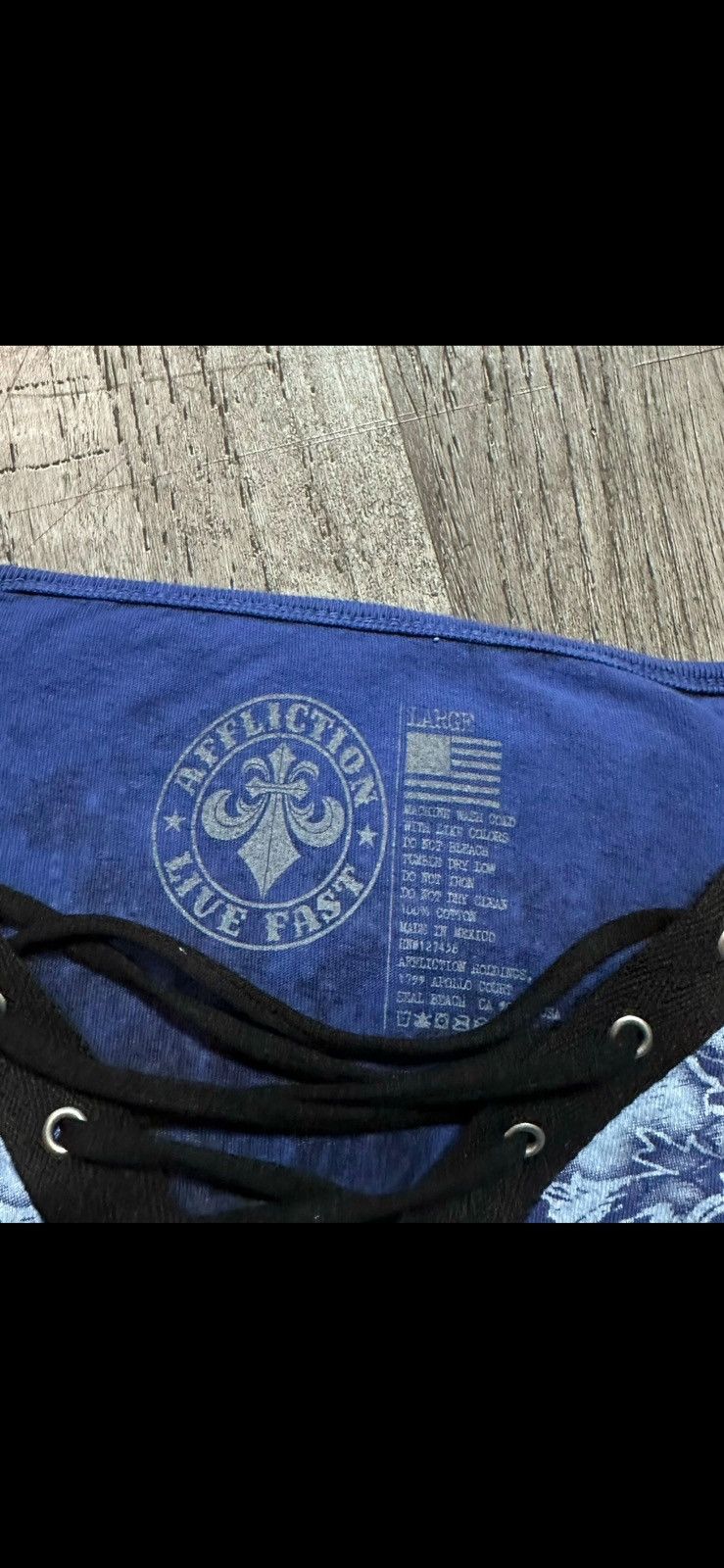 Affliction × Vintage “ARISTOCRAT”Affliction Size L / US 10 / IT 46 - 3 Thumbnail