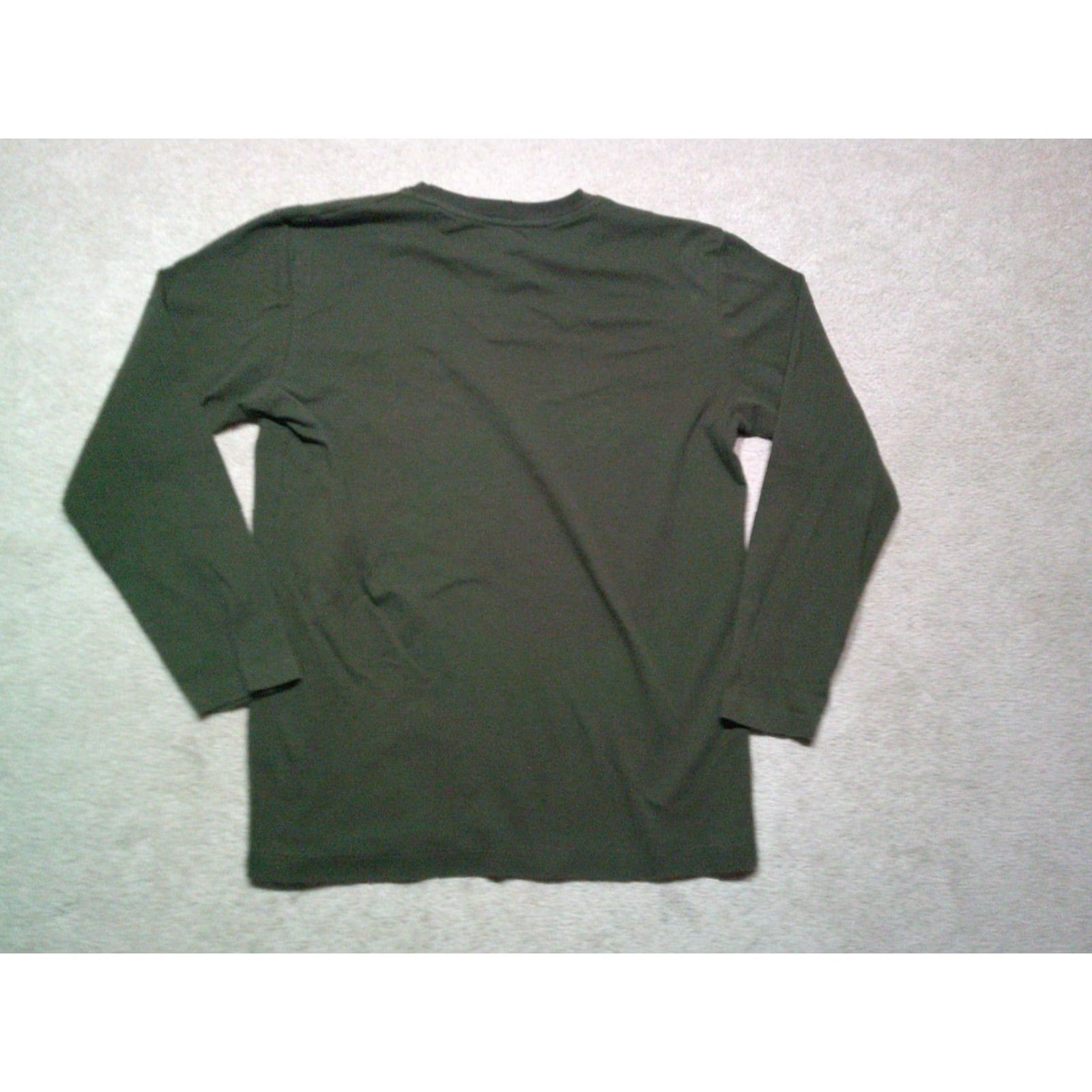 Vintage Texas Standard T Shirt Mens Large Green Longsleeve Cowboy USA Shirt Regular Crew Neck Texas Holiday 2020s Size US L / EU 52-54 / 3 - 2 Thumbnail