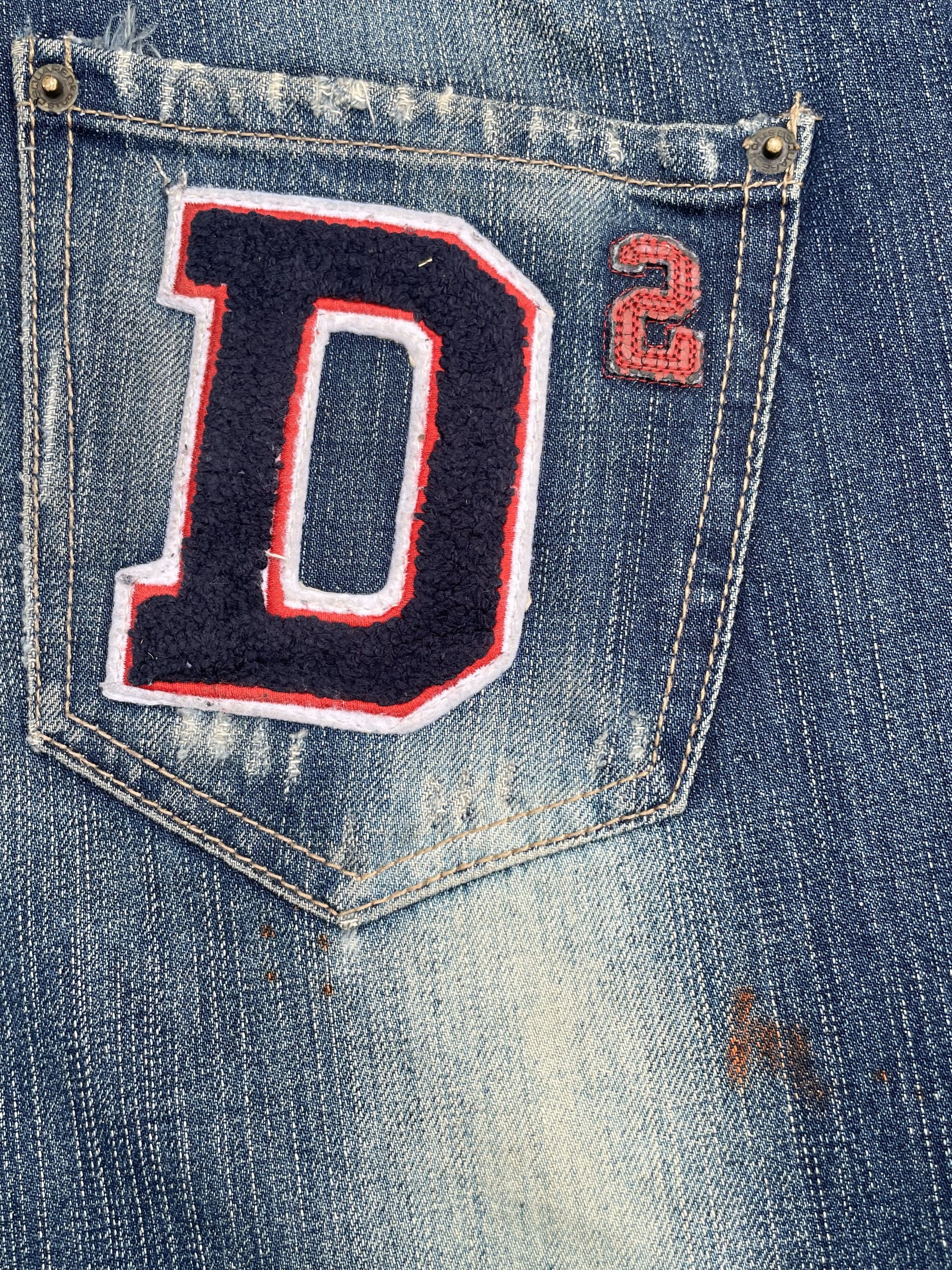 Designer Dsquared2 Custom Distresed Denim Size US 31 - 6 Thumbnail