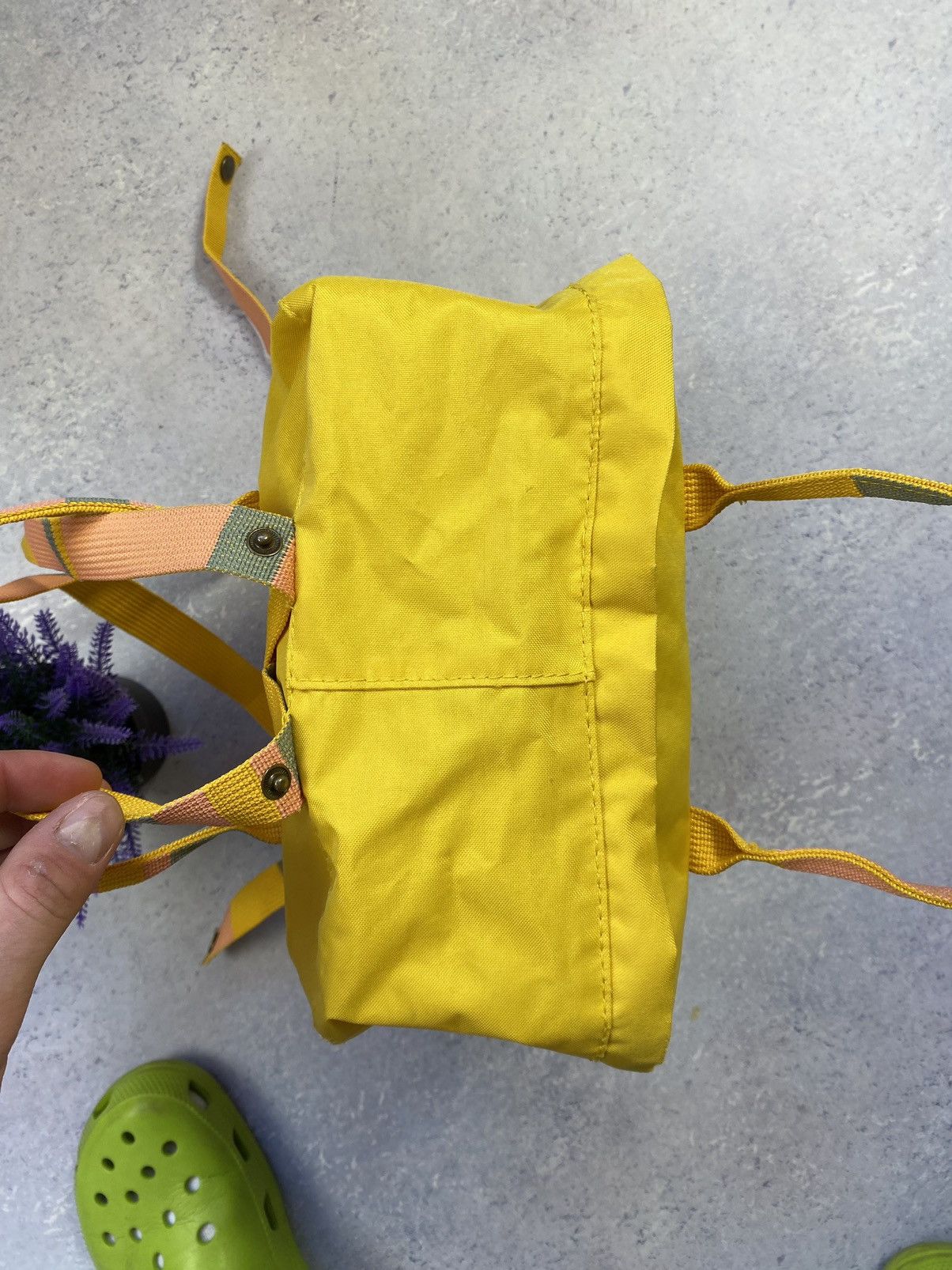 Fjallraven Fjallraven Kanken Yellow Backpack with Reflective Logo Size ONE SIZE - 9 Thumbnail