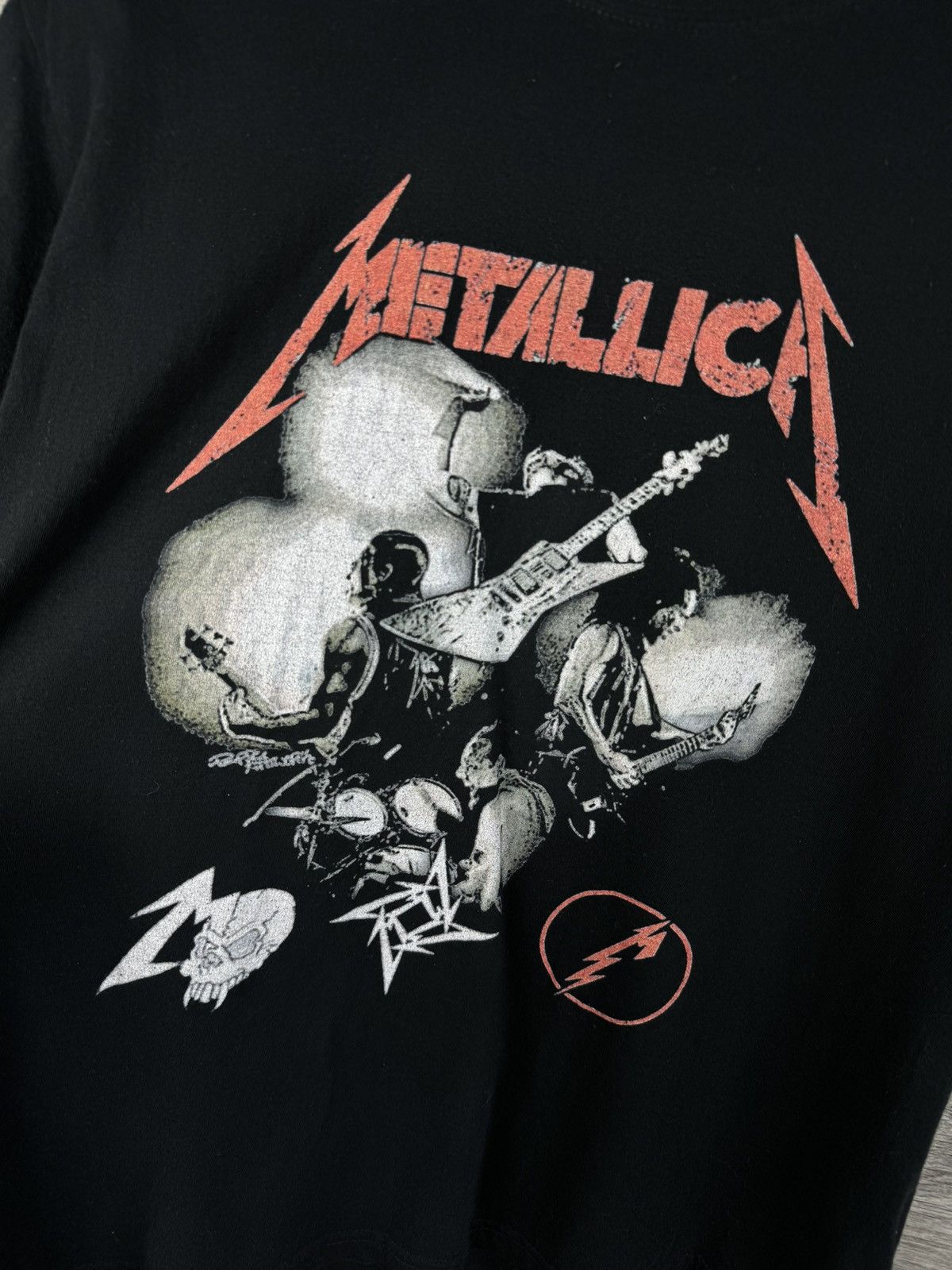 Band Tees T-shirt of the rock band Metallica Big logo size S Size US S / EU 44-46 / 1 - 7 Thumbnail
