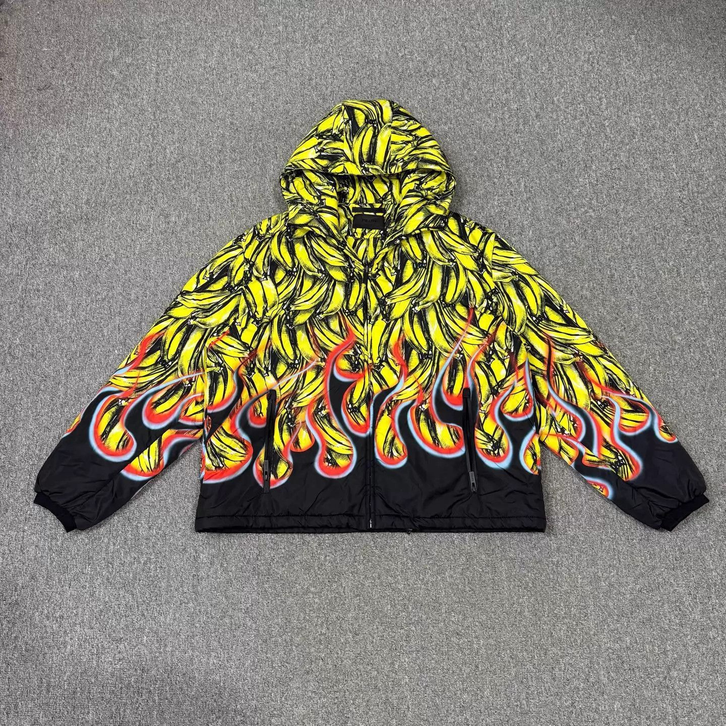Prada Prada Flame Banana Cotton Puffer Jacket Unused M Size US M / EU 48-50 / 2 - 1 Thumbnail