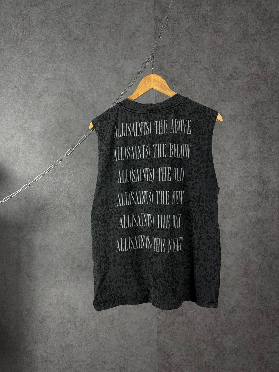 Allsaints Allsaints designer overprinted unisex tank top Size US S / EU 44-46 / 1 - 2 Thumbnail