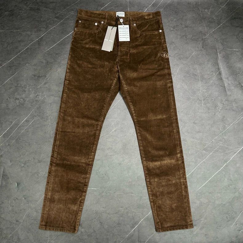 Dior dior travis scott brown velour pants-dmc Size US 30 / EU 46 - 1 Thumbnail