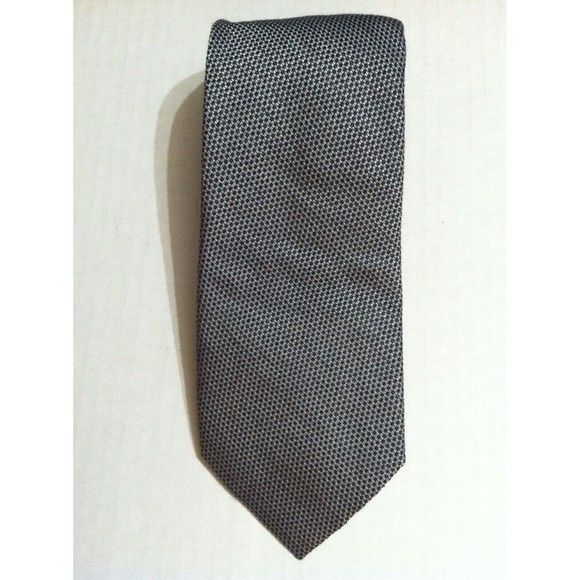 Calvin Klein CALVIN KLEIN MENS GRAY 58%SILK 42%VISCOSE TIE WIDTH: 2 7/8" Size ONE SIZE - 2 Thumbnail