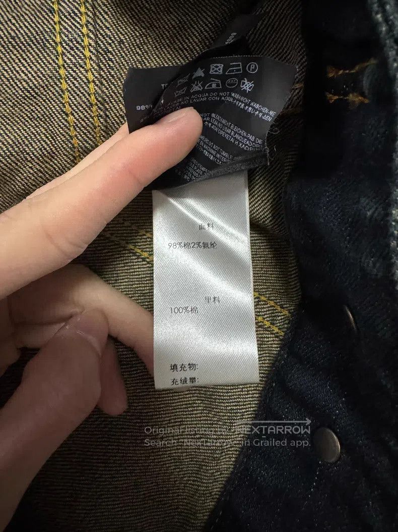 Saint Laurent Paris Saint Laurent Paris Original Crystal Denim Jacket Size US M / EU 48-50 / 2 - 6 Thumbnail