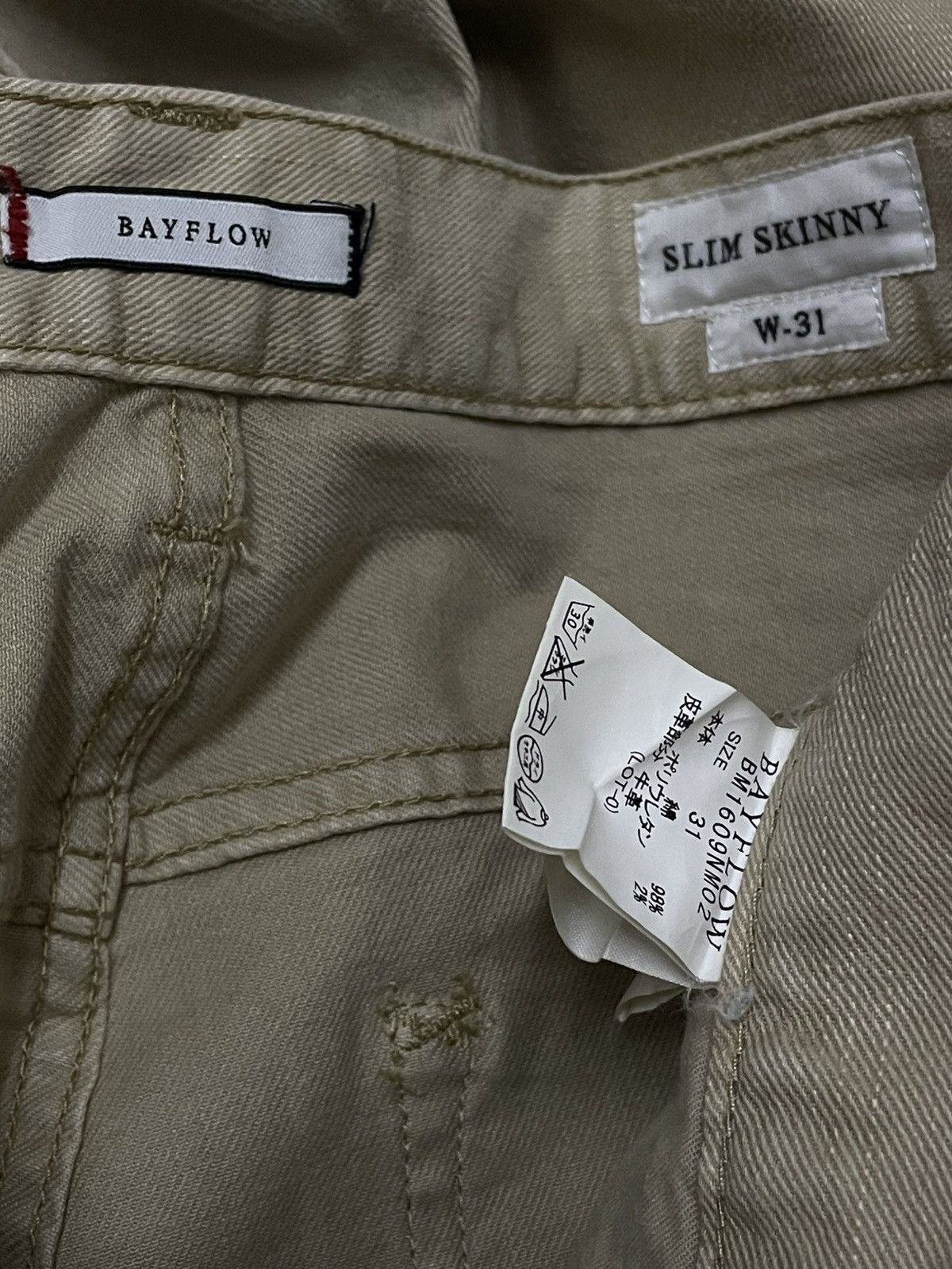 Japanese Brand VINTAGE BAYFLOW 1990S JAPAN DESIGNER RIPPED RARE STYLE DENIM Size US 32 / EU 48 - 15 Thumbnail
