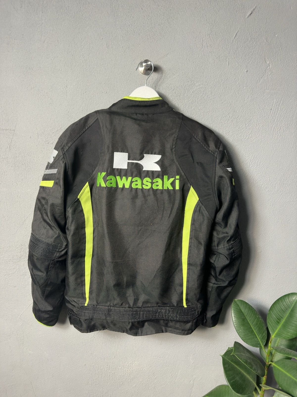 NASCAR × Vintage Kawasaki Racing Jacket Size US L / EU 52-54 / 3 - 7 Thumbnail
