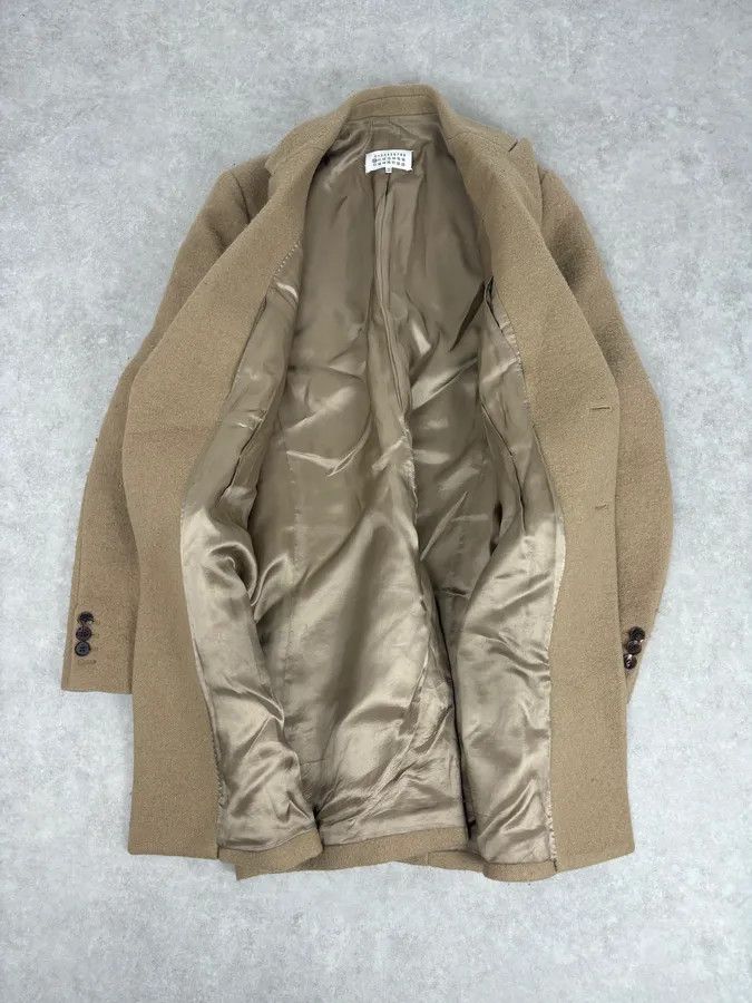 Maison Margiela AW2015 Maison Margiela Beige Wool Minimalist Coat Size US L / EU 52-54 / 3 - 7 Thumbnail
