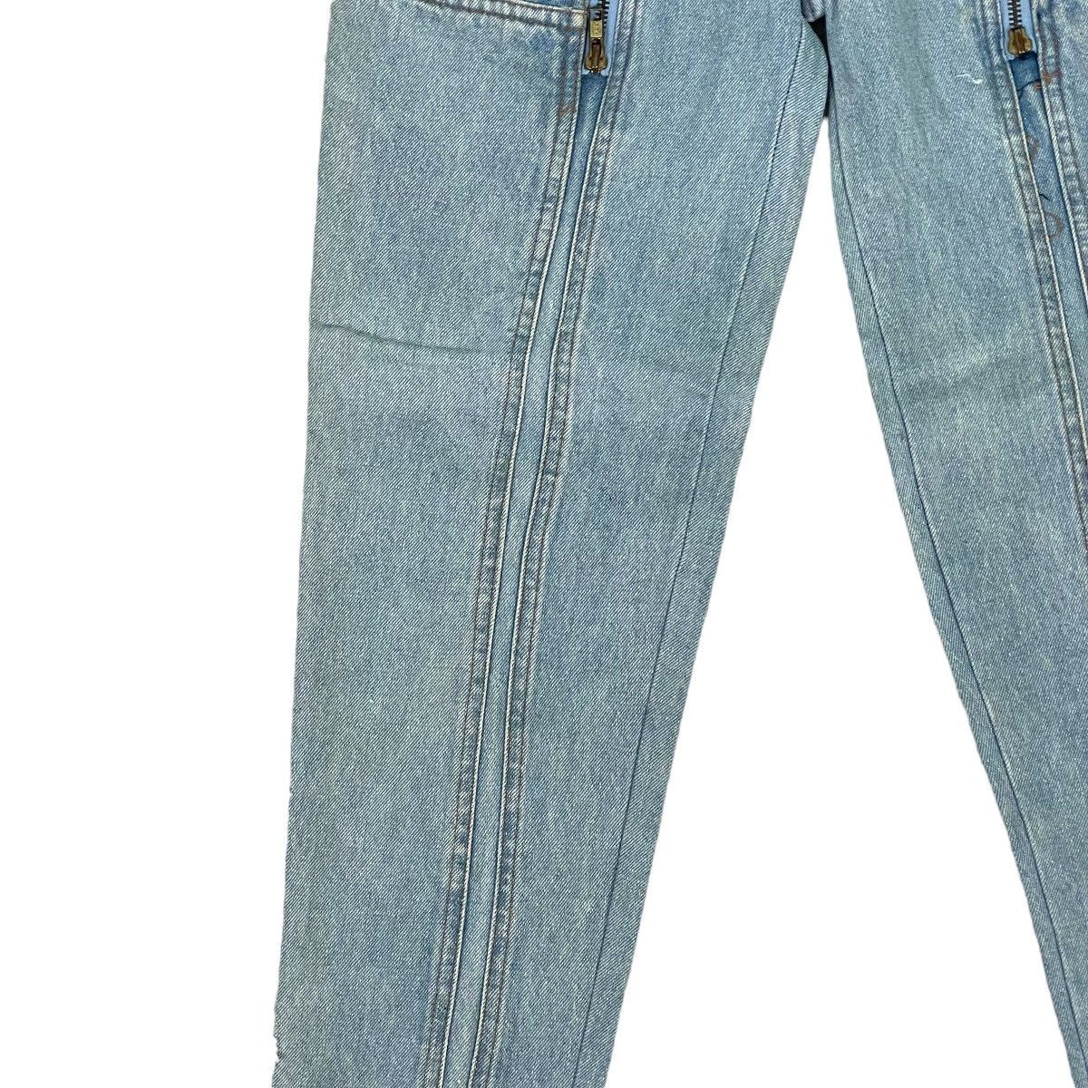 Japanese Brand 🔥LAST PRICE🔥 Japanese Nice design Multizipper Clown Jeans Size US 26 / EU 42 - 3 Thumbnail