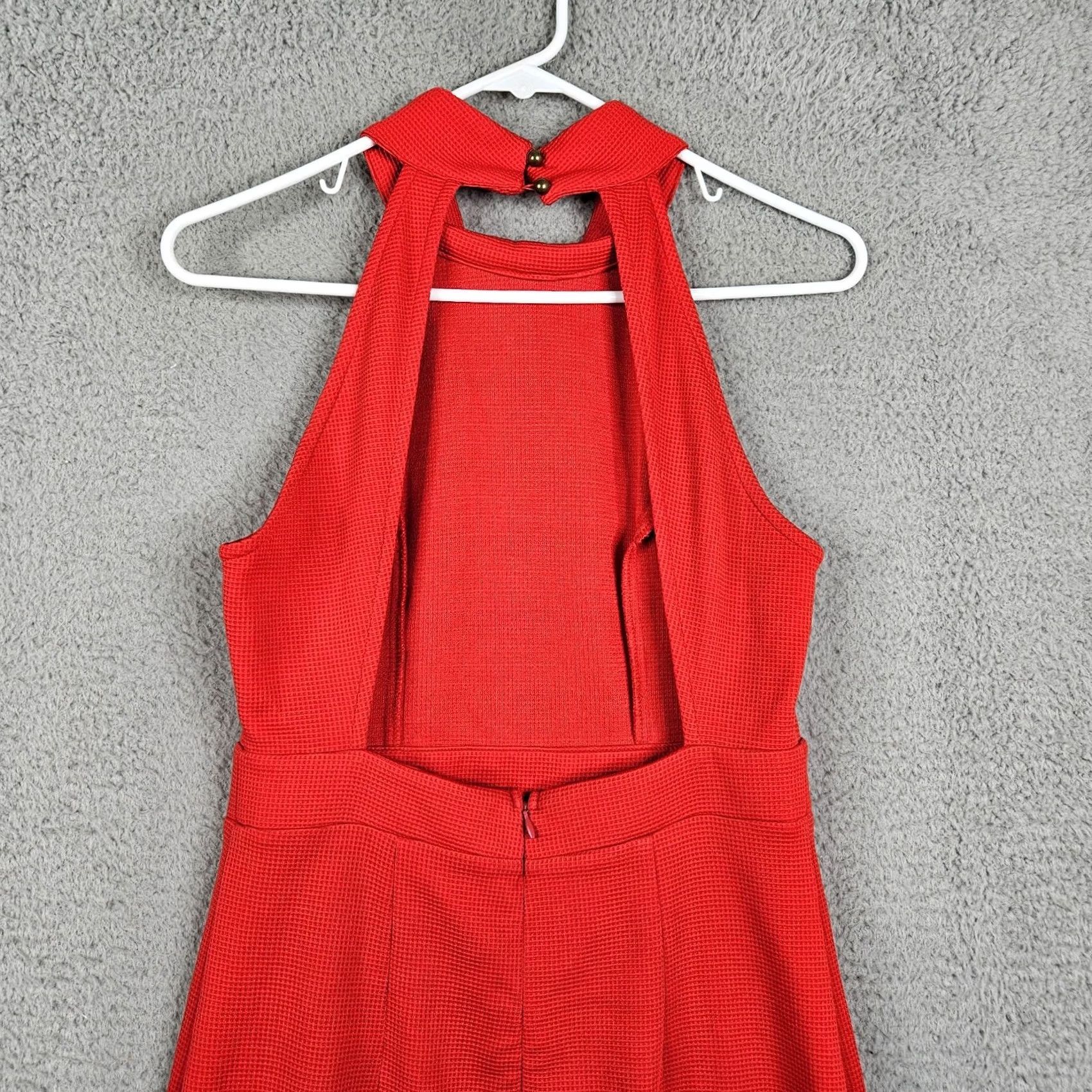 Lulus Lulus Women's Red Midi Dress L Size L / US 10 / IT 46 - 6 Thumbnail