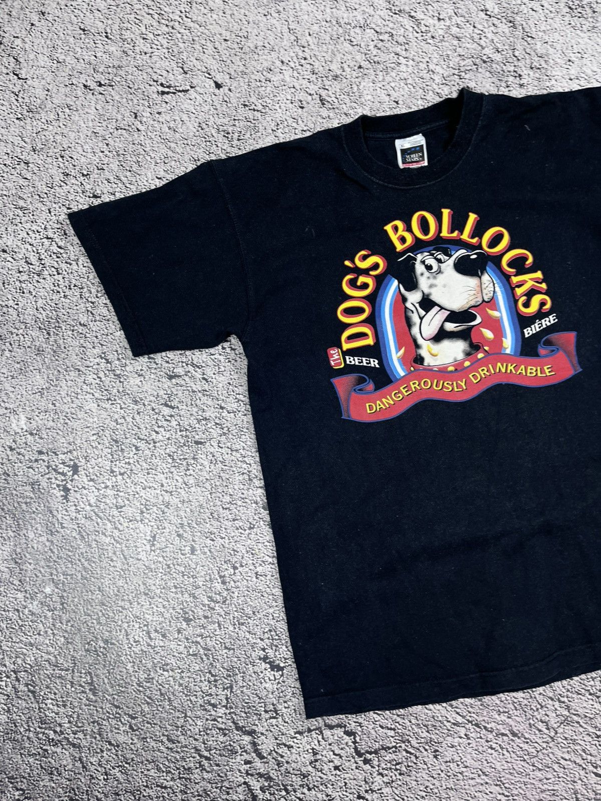 Vintage Vintage Humor Dog Star Screen Beer Logo T Shirt Size XL Size US XL / EU 56 / 4 - 3 Thumbnail
