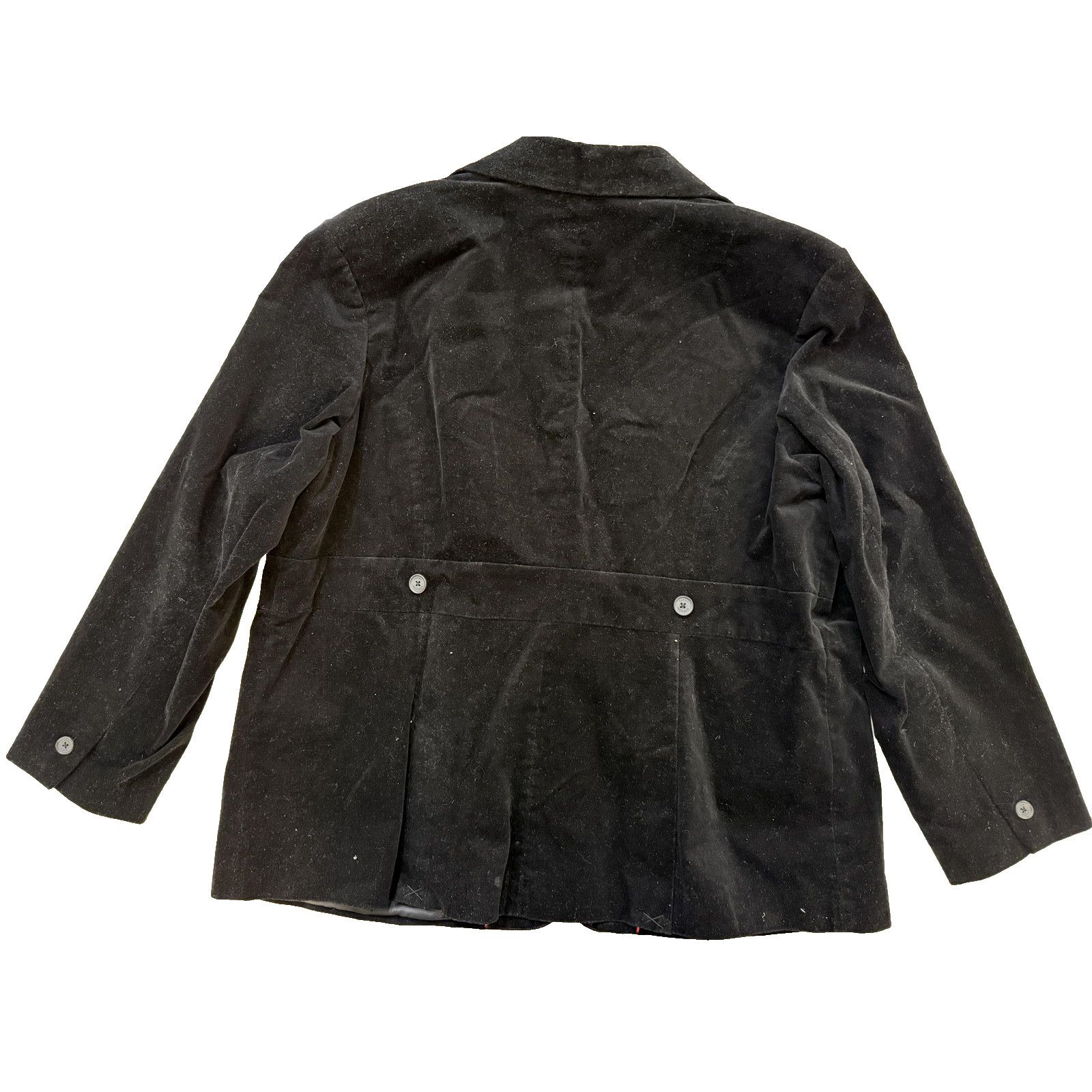 Tommy Hilfiger Tommy Hilfiger Blazer Womens XLarge Black Velvet Jacket Size XL / US 12-14 / IT 48-50 - 8 Thumbnail