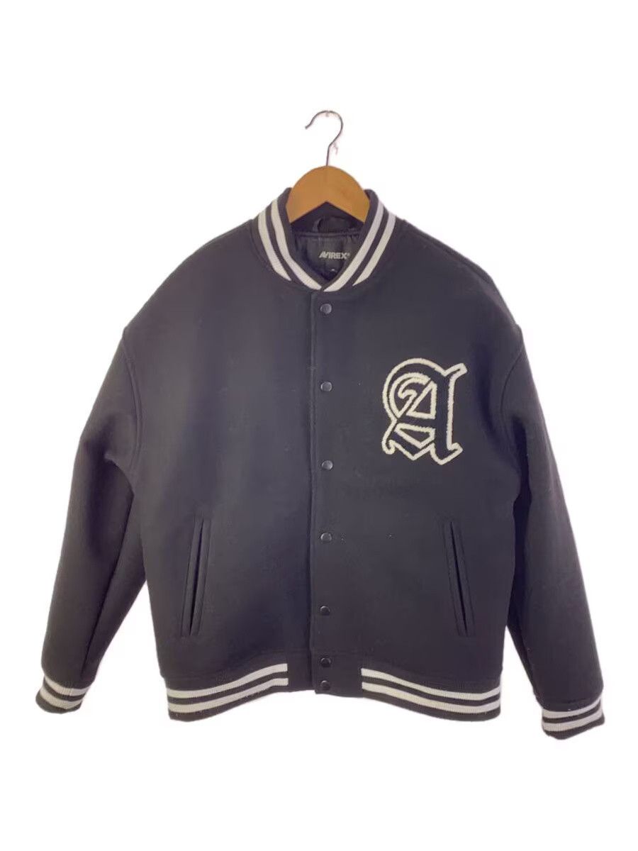 Avirex Avirex Wool Stadium Jacket Black Size US M / EU 48-50 / 2 - 1 Thumbnail