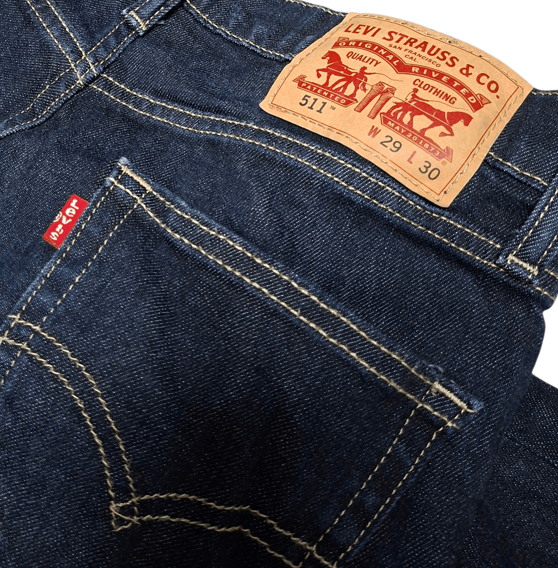 Levi's LEVIS 511 W29 L30 JEANS DENIM Size US 29 - 4 Thumbnail