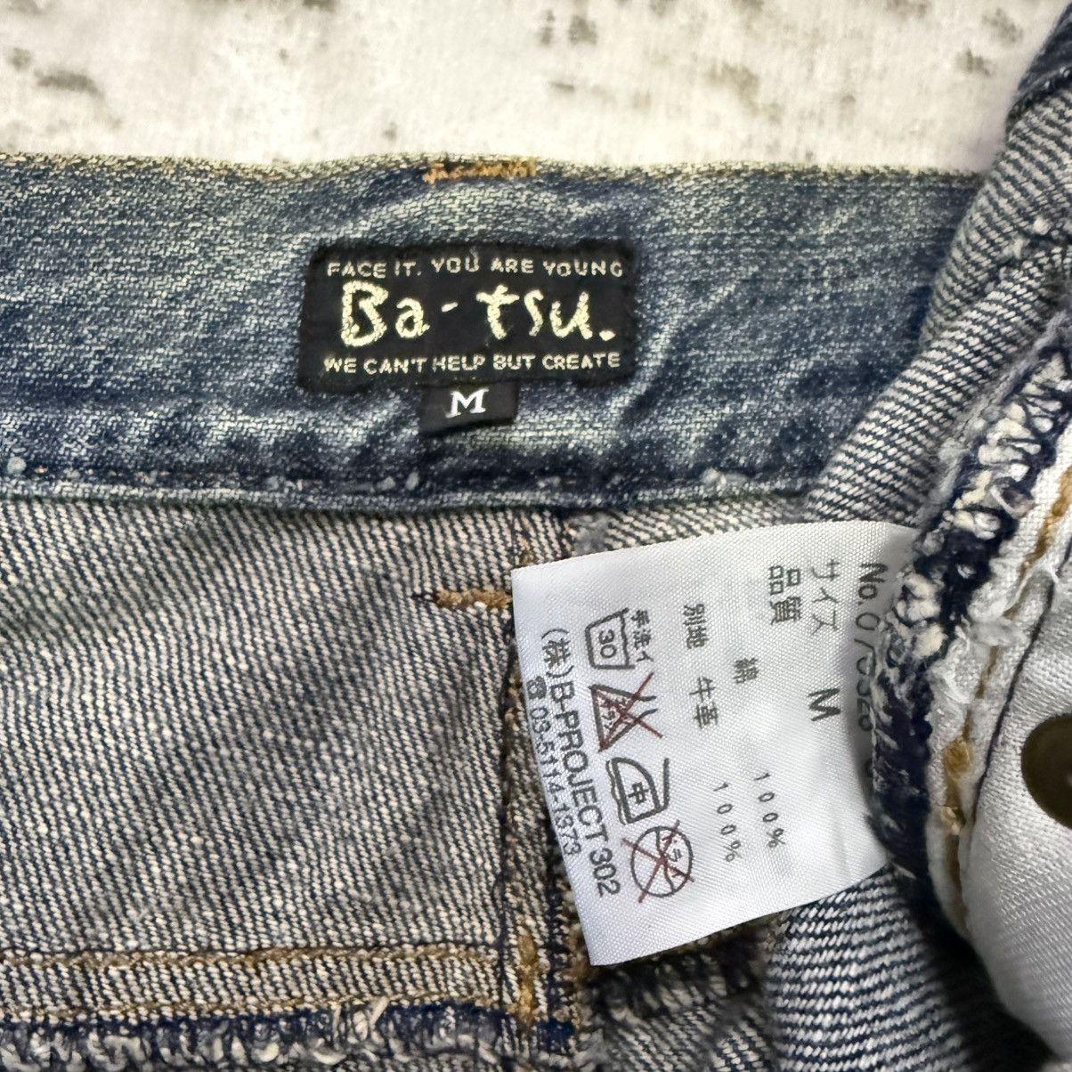 Hysteric Glamour Ba-tsu Studio Japan Brainded Details Distressed Jeans Size US 30 / EU 46 - 11 Thumbnail
