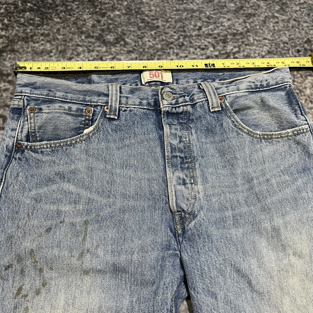 Levi's Vintage Levi's 501 Button Fly Blue Faded Baggy Skater Jeans Size US 34 / EU 50 - 11 Thumbnail