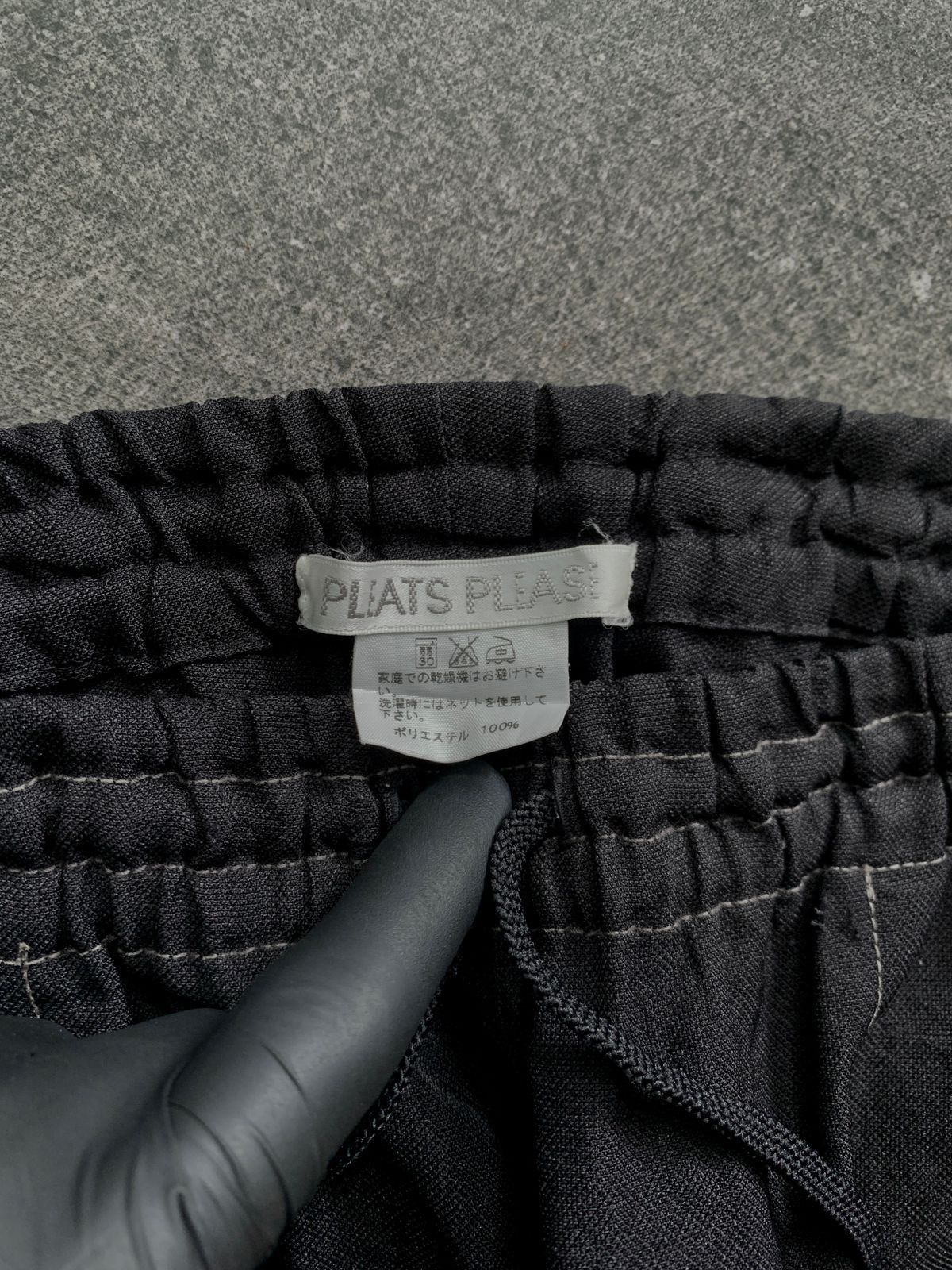 Pleats Please Issey Miyake FREE TAX! Contrast Stitching Relaxed Cargo Pants Size US 30 / EU 46 - 13 Thumbnail
