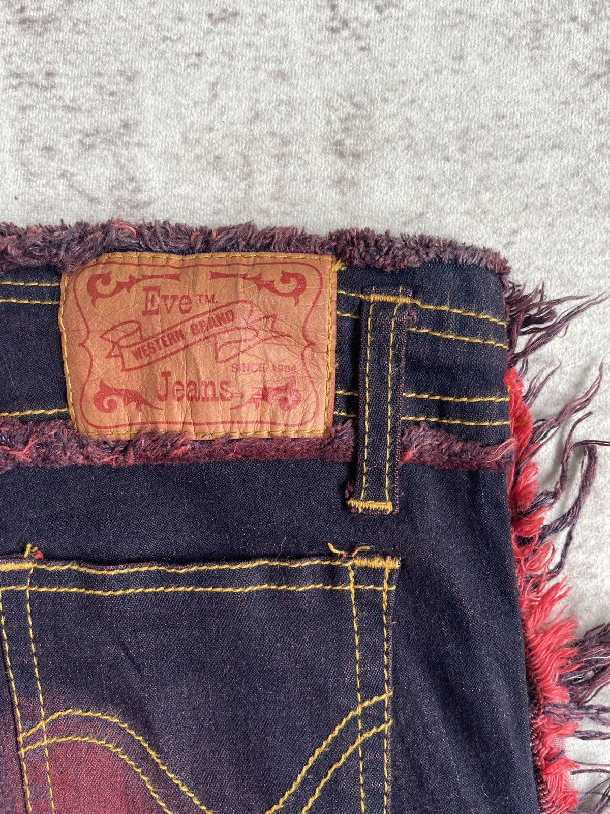 Japanese Brand Vintage Y2K Guppys Flare LGB Style Denim Pants Size US 28 / EU 44 - 9 Thumbnail