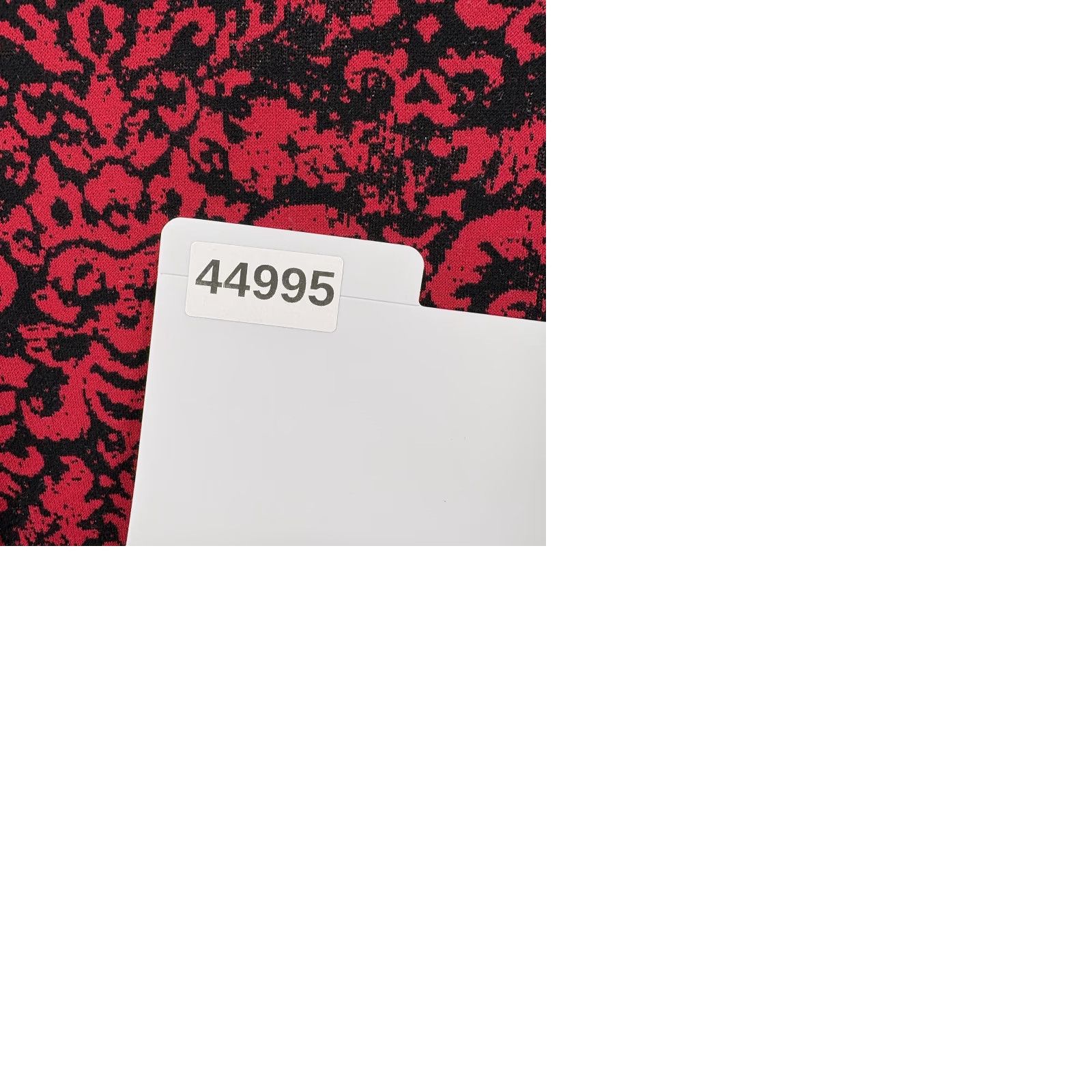 J. Jill J. Jill Sweater Womens 2X Red Black Jacquard Damask Print Long Sleeve Pullover Shirt/ Sweater Size XXL / US 16-18 / IT 52-54 - 9 Thumbnail