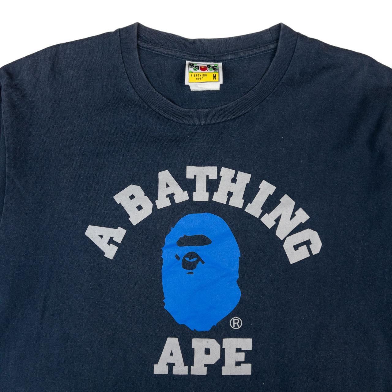 Bape Vintage Bape College Logo T Shirt Size M Size US M / EU 48-50 / 2 - 3 Thumbnail