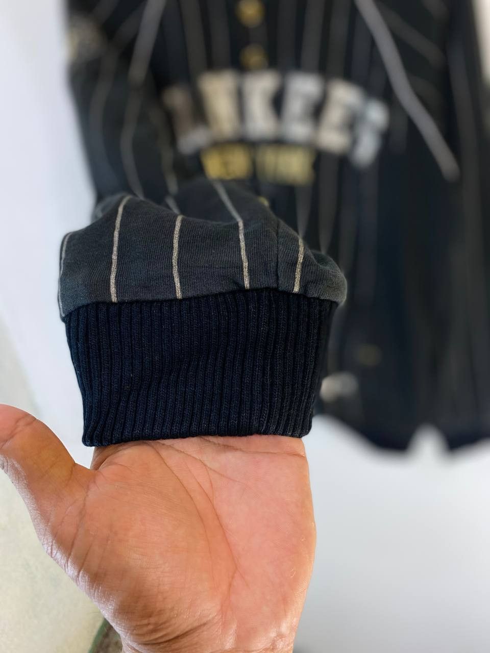 MLB vintage mlb new york yankees embroided varsity jacket Size US L / EU 52-54 / 3 - 8 Thumbnail