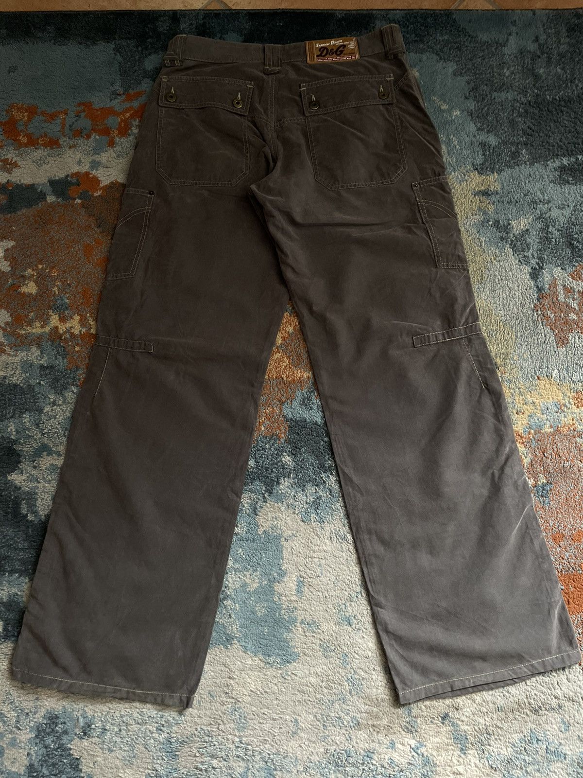 Dolce & Gabbana Dolce Gabbana Archival Multipocket Cargo Military Pants Size US 36 / EU 52 - 6 Thumbnail