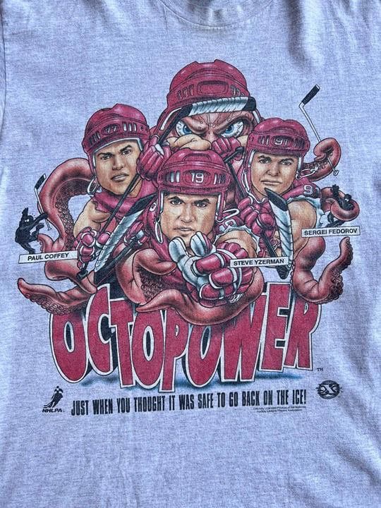 Lee 90’s Detroit Red Wings ‘ Octopower ‘ — XL— Size US XL / EU 56 / 4 - 2 Thumbnail