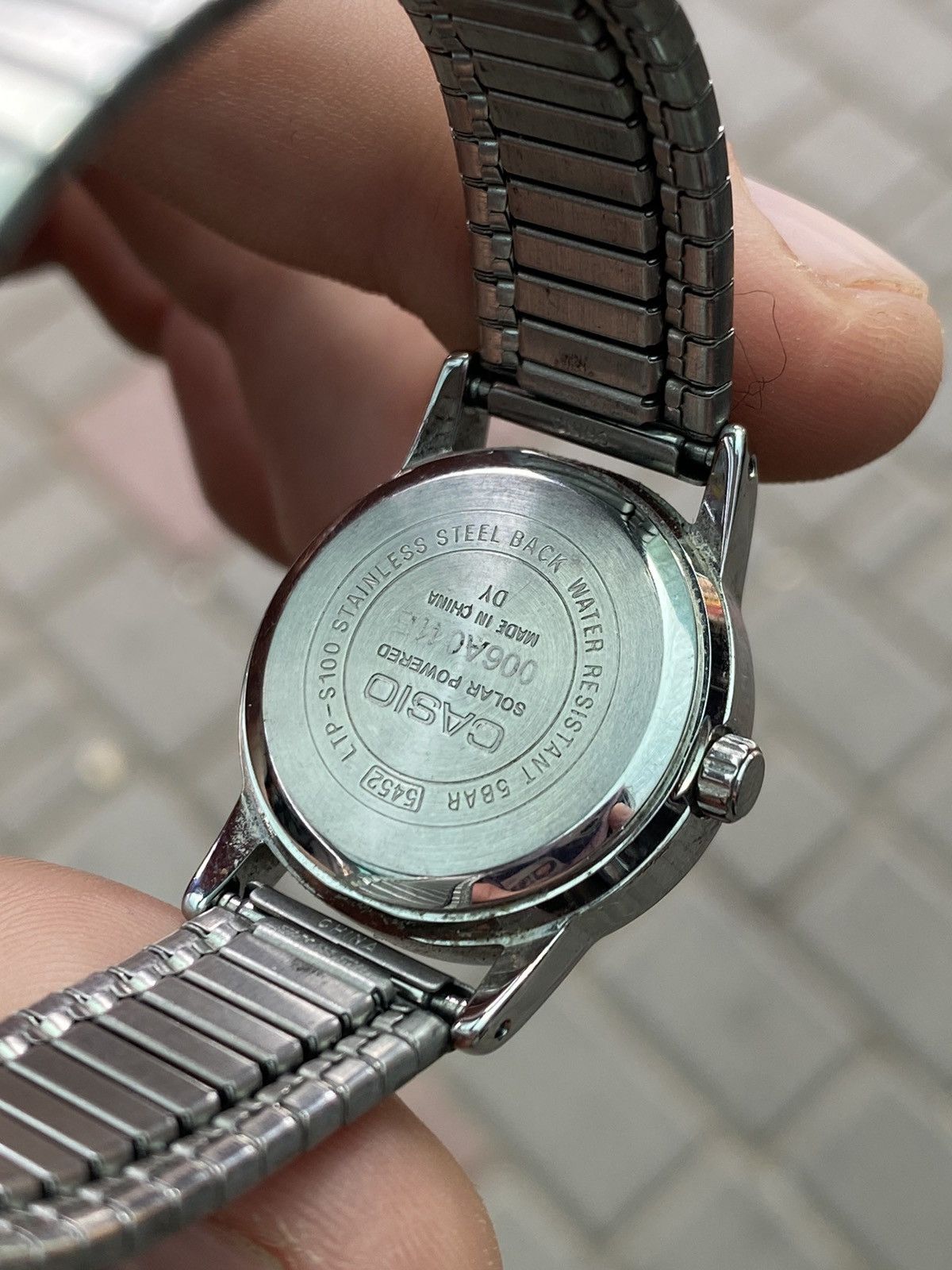 Casio × Jewelry × Vintage Casio LTP-S100 Solar Powered Watch 50M WR Size ONE SIZE - 7 Thumbnail