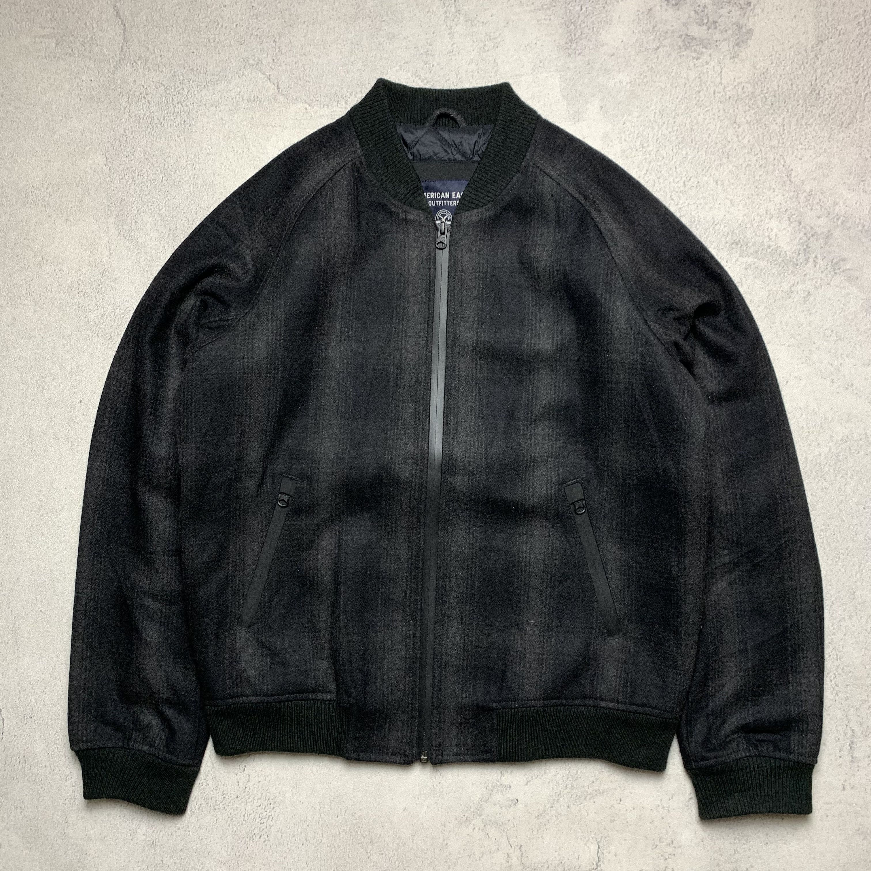 American Eagle Outfitters American Eagle Veterano Wool Bomber Jacket Size US M / EU 48-50 / 2 - 1 Thumbnail