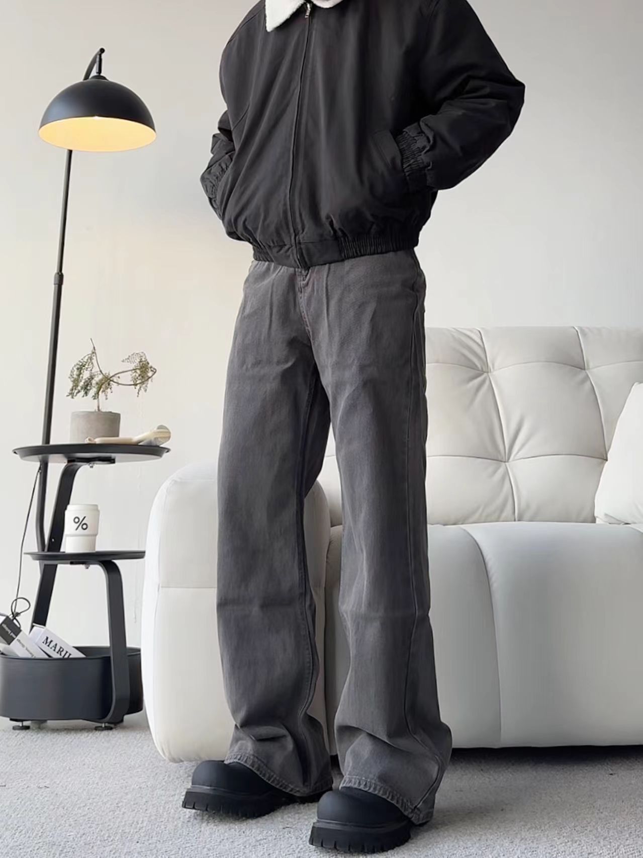 Japanese Brand × Vintage Vintage street worn straight loose casual jeans Size US 32 / EU 48 - 2 Thumbnail
