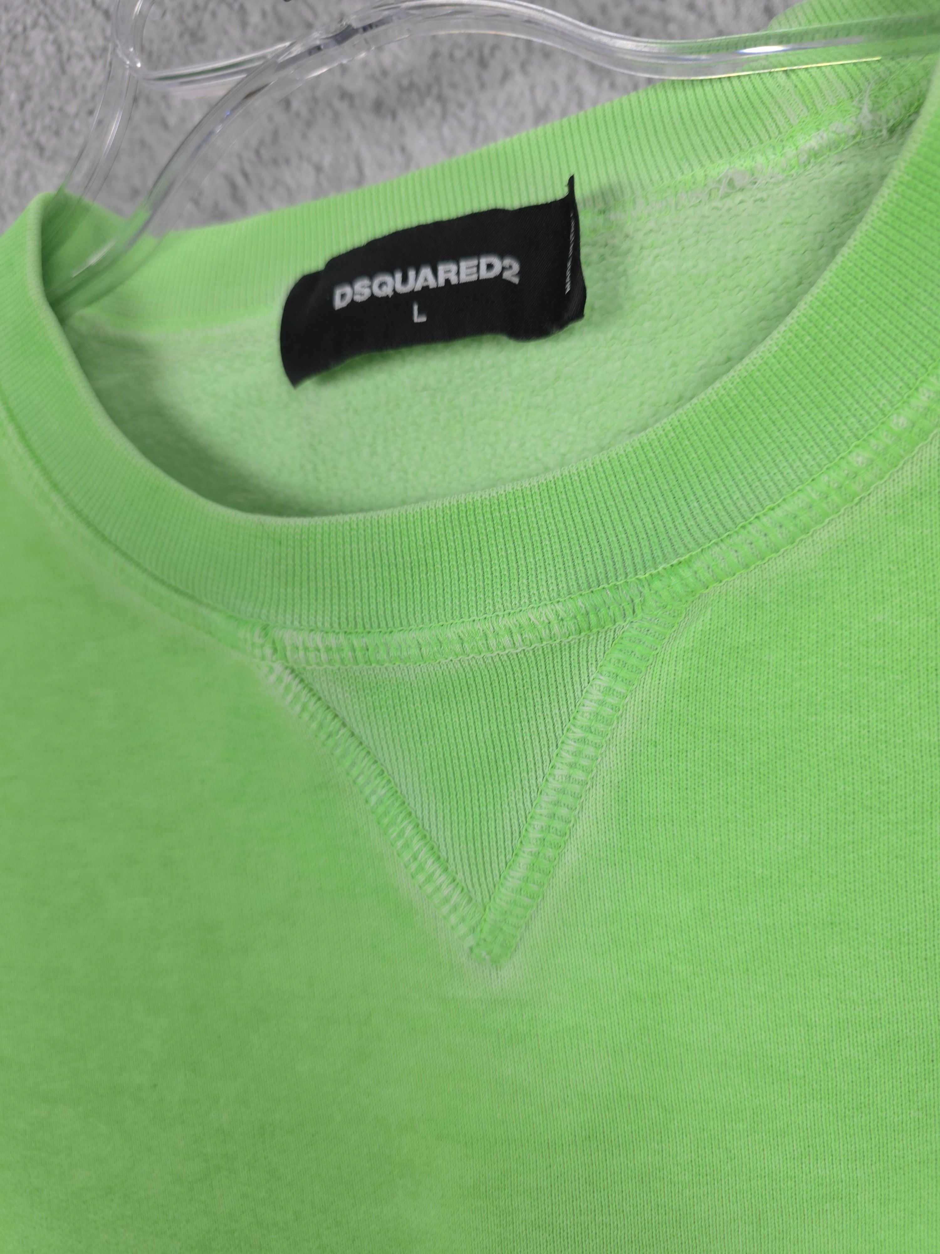 Dsquared2 Dsquared2 Boxy fit neon Crewneck Size US L / EU 52-54 / 3 - 5 Thumbnail