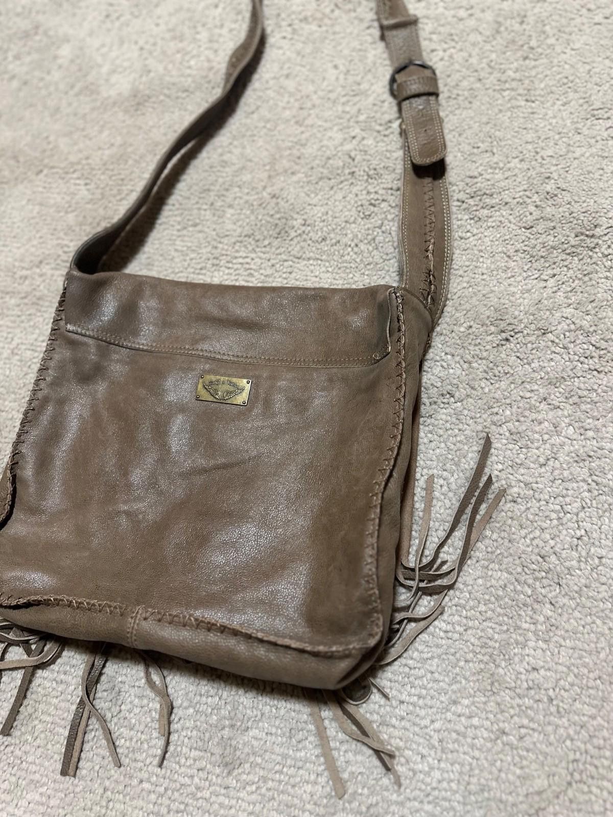 Zadig & Voltaire Zadig & Voltaire Leather Fringe Crossbody Bag Size ONE SIZE - 8 Thumbnail
