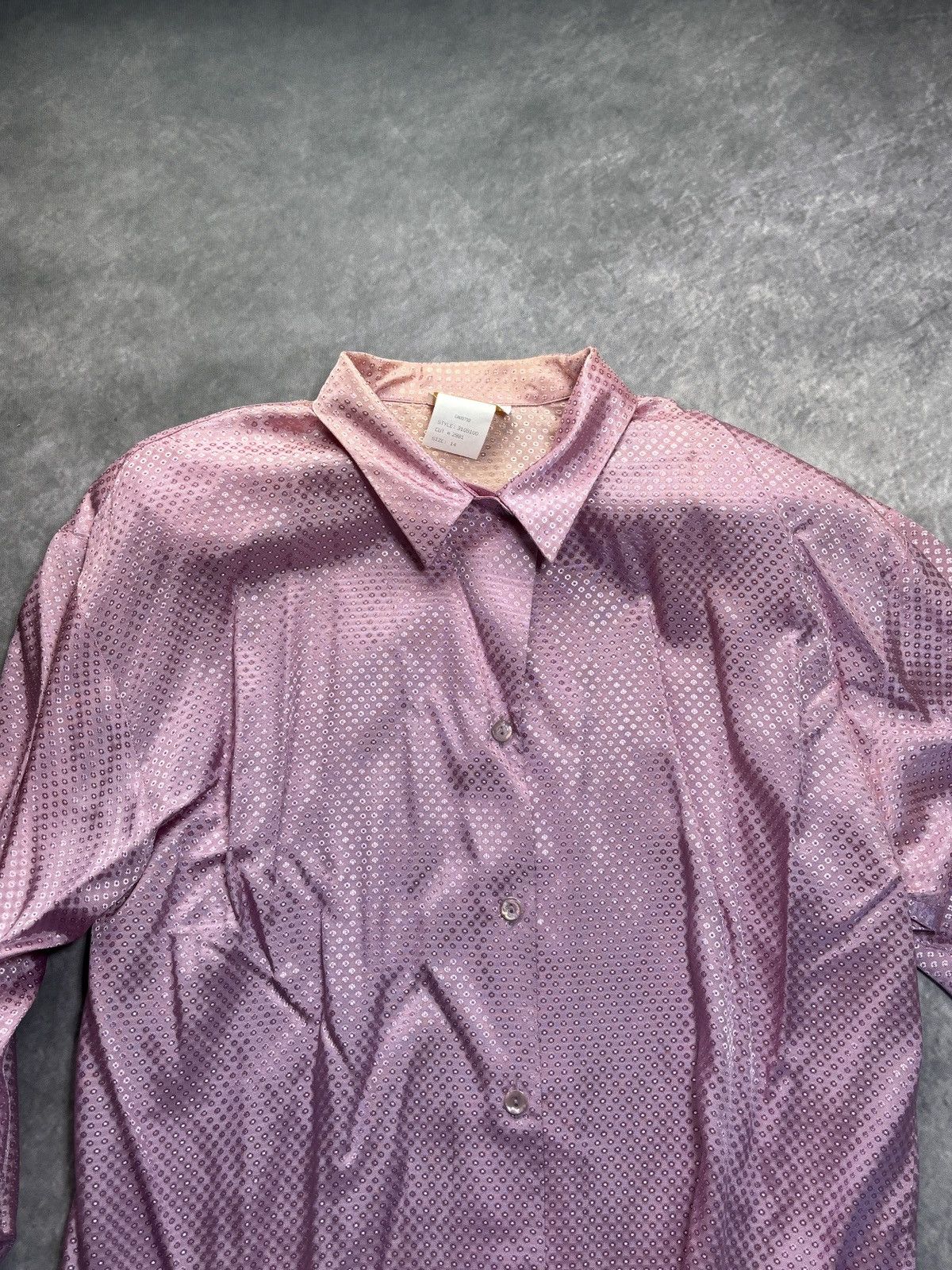 Vintage 1980s Linda Lundstrum Shirt Vintage Ombre Gradient Disco 70s Size US S / EU 44-46 / 1 - 11 Thumbnail
