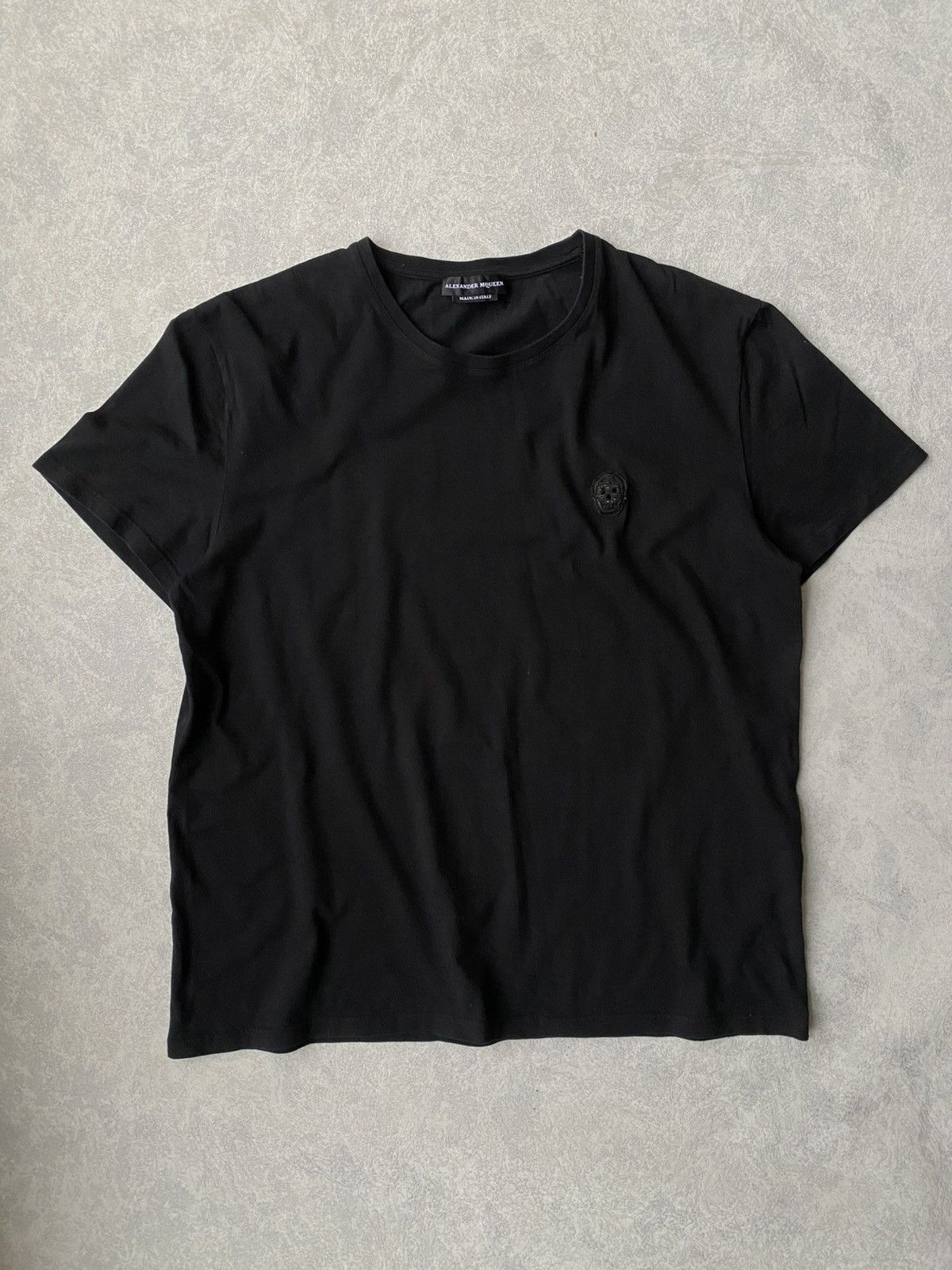 Alexander McQueen Alexander Mcqueen Skull Logo Tee Shirt Size US M / EU 48-50 / 2 - 1 Thumbnail