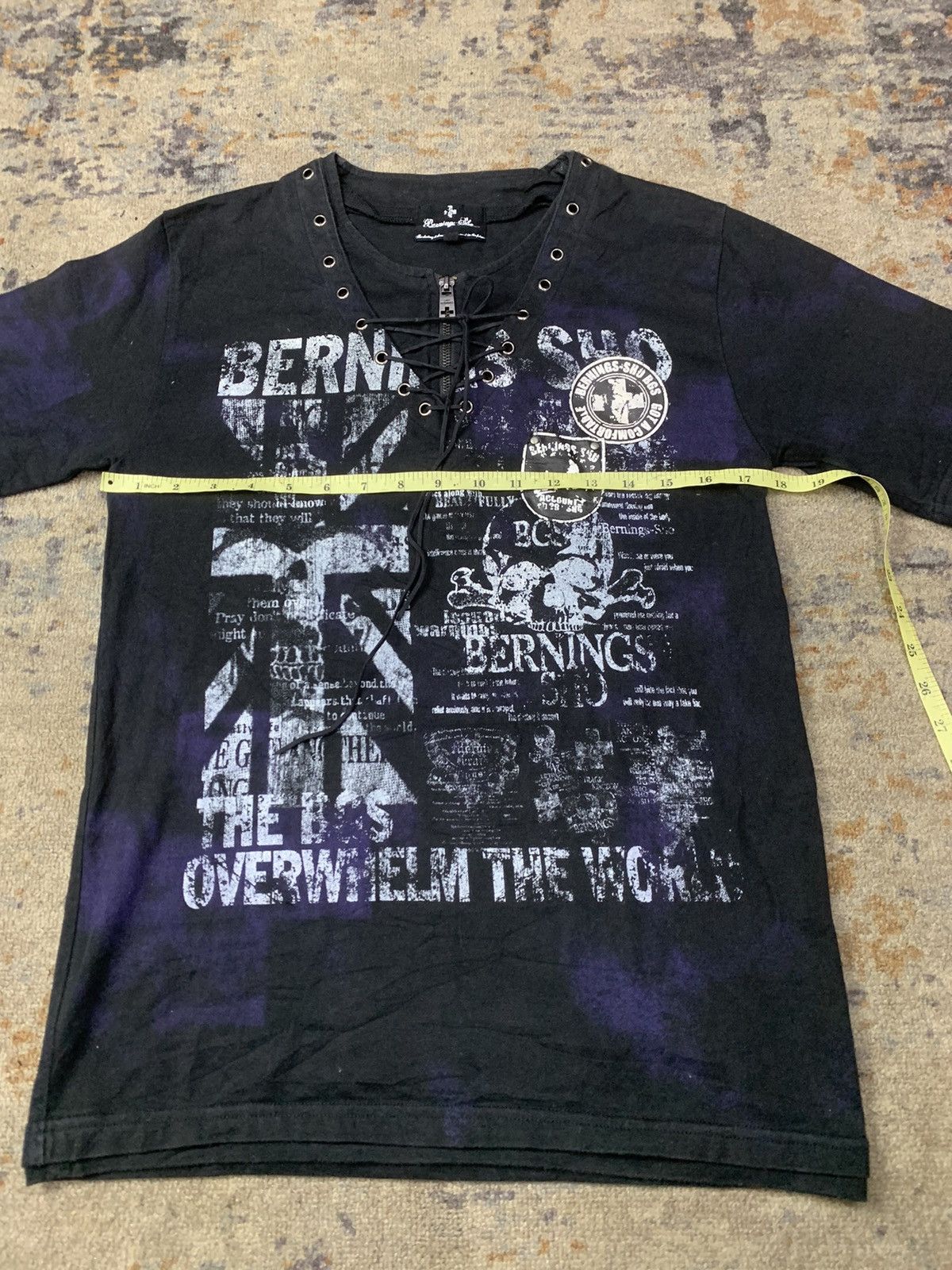 Hysteric Glamour × If Six Was Nine × Japanese Brand BERNING SHO SKULLS POEM JAPANESE BRAND DOUBLE LAYERS Size US M / EU 48-50 / 2 - 11 Thumbnail