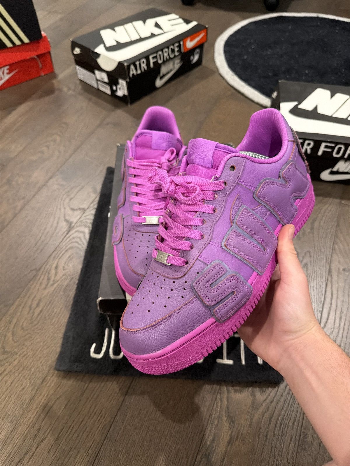 Cactus Plant Flea Market × Nike Cactus Plant Flea Market Nike Air Force 1 Fuschia Size 10.5 Size US 10.5 / EU 43-44 - 1 Thumbnail