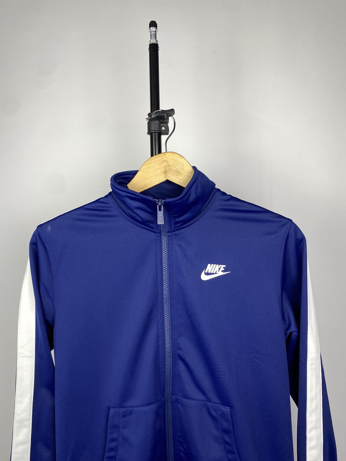 Nike × Vintage 🕊️ NIKE TEAM RETRO TRACK JACKET SWOOSH LOGO 90’s Y2K Size US S / EU 44-46 / 1 - 2 Thumbnail