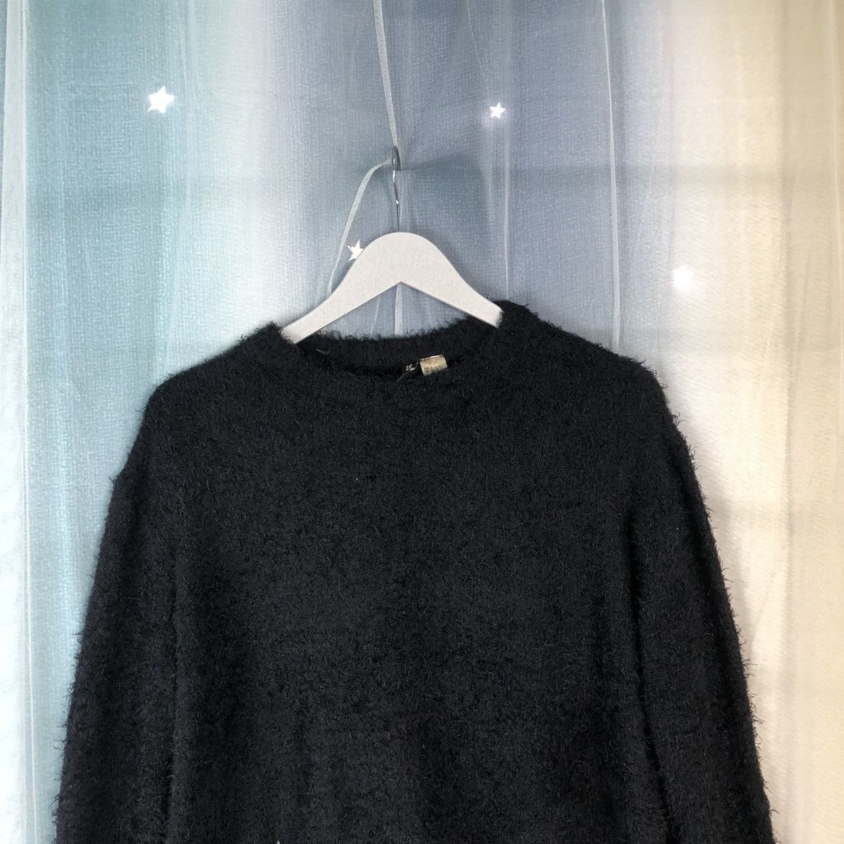 Divided × H&M × Homespun Knitwear Vintage Divided Mohair Knitwear H&M Black #914 Size S / US 4 / IT 40 - 2 Thumbnail