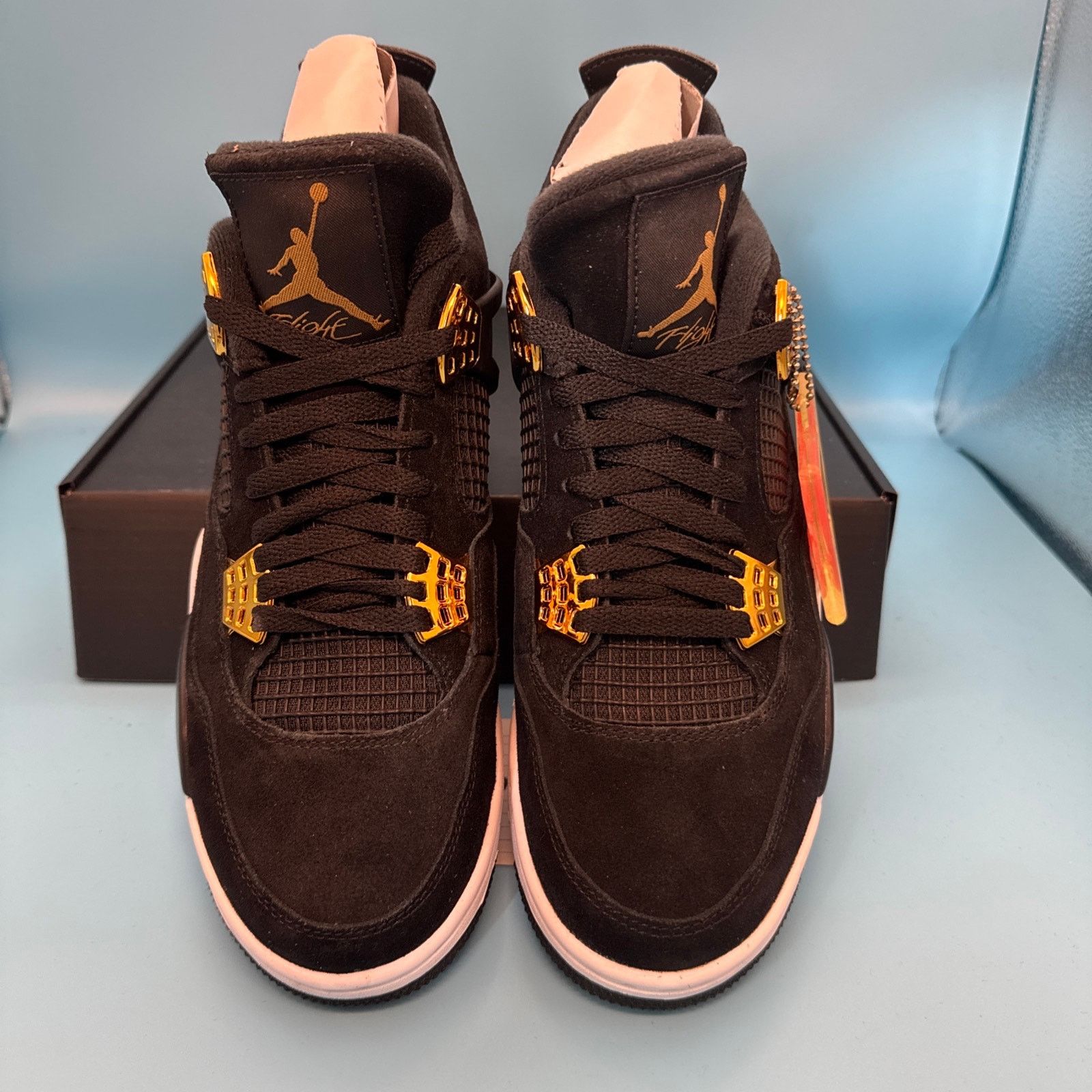 Jordan Brand × Nike Air Jordan Retro 4 "Royalty" 2017 m8.5 w10 Size US 8.5 / EU 41-42 - 6 Thumbnail