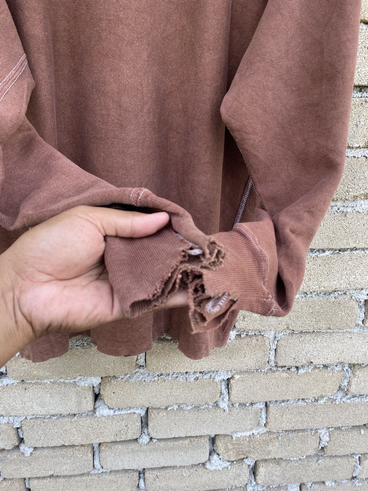 Champion Vintage Distress Champion Reverse Weave Sweatshirt Size US L / EU 52-54 / 3 - 6 Thumbnail