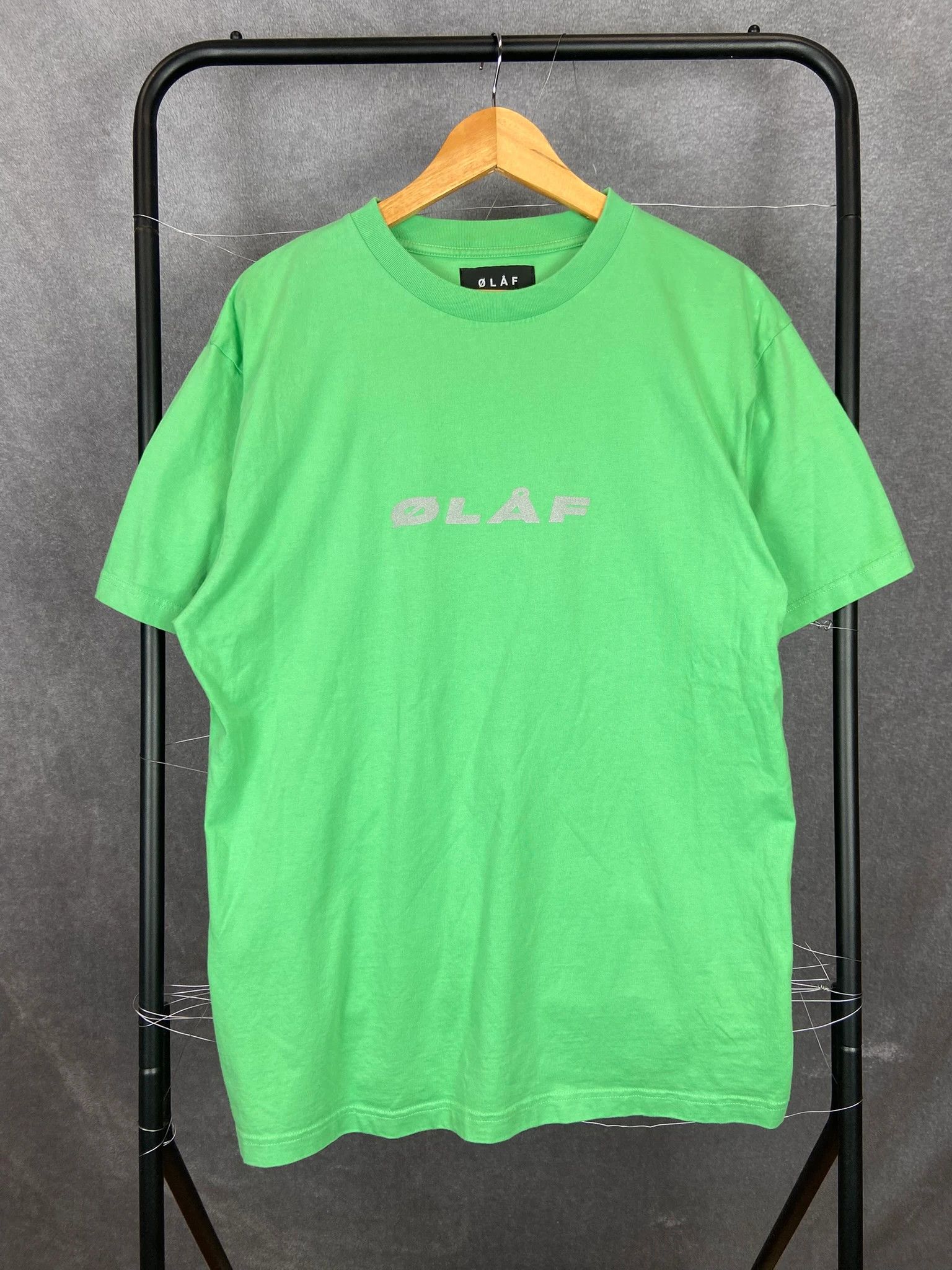 OLAF OLAF Logo Tee Green Minimalist L Size US L / EU 52-54 / 3 - 1 Thumbnail