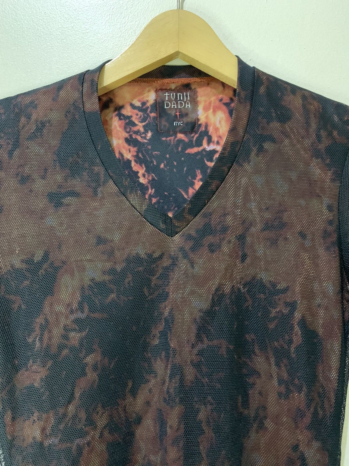 Beauty Beast 🌪️NEED GONE🌪️ Gothic Gokurakucho Mesh Top Shirt Punk Size US M / EU 48-50 / 2 - 2 Thumbnail