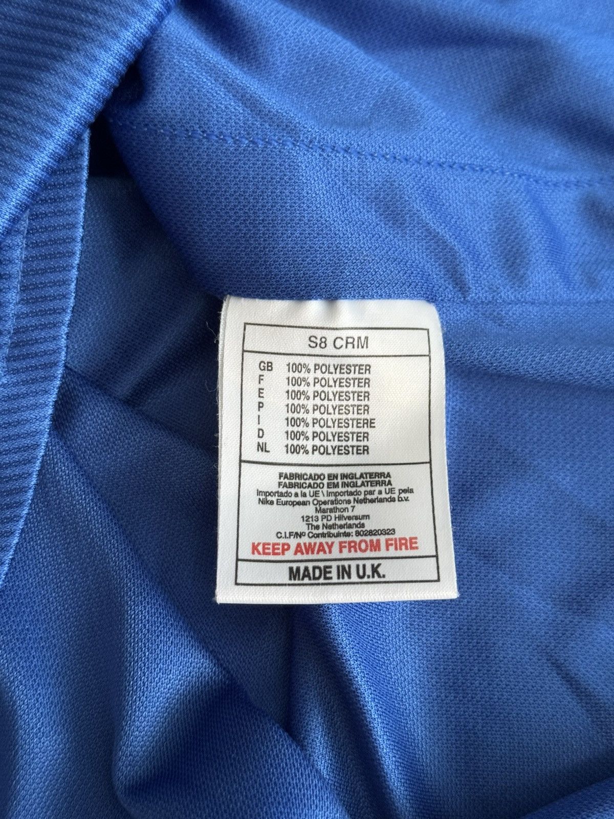 Nike 1997 Nike Vintage Italy Oversize Soccer Jersey Polo Y2K Size US M / EU 48-50 / 2 - 4 Thumbnail