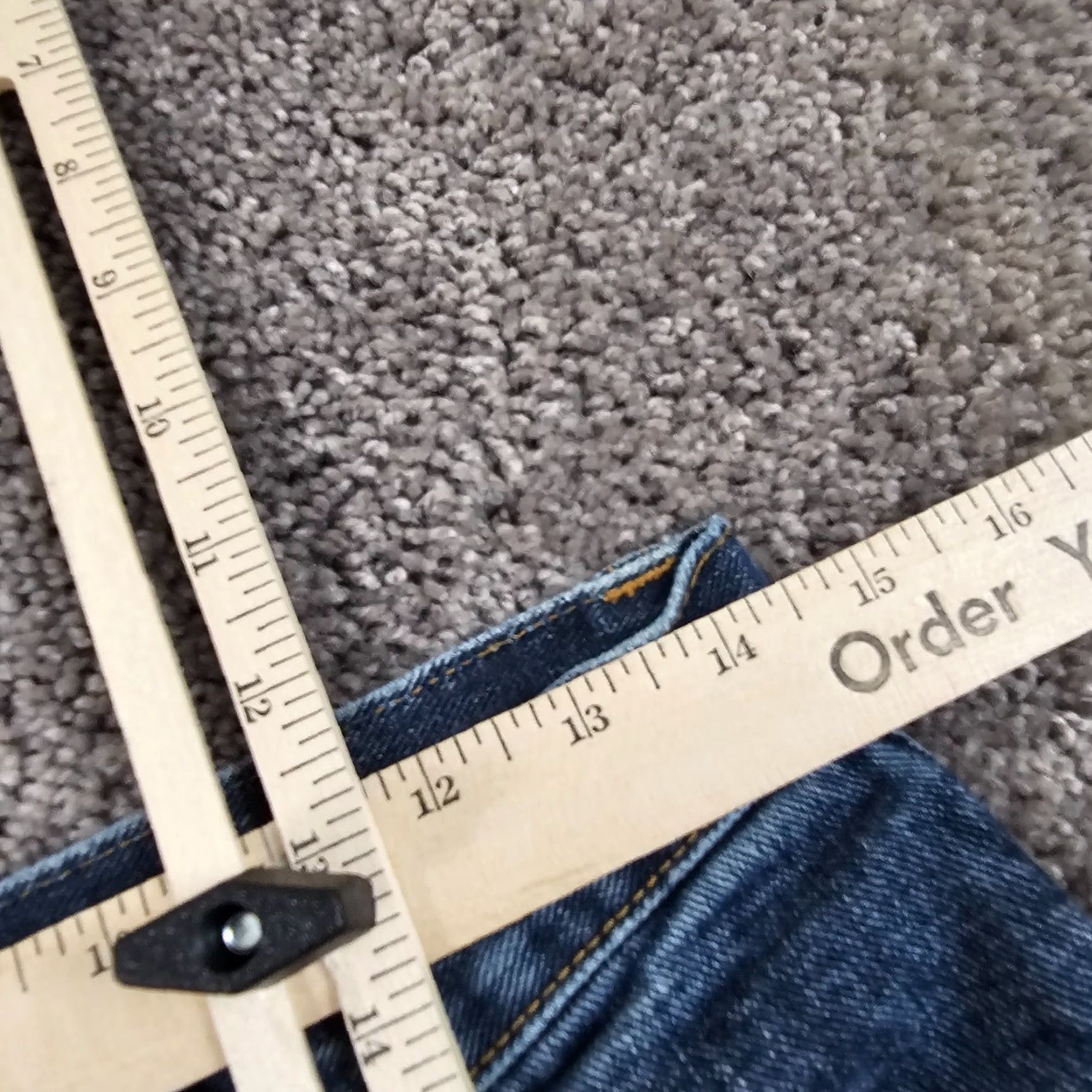 Anchor Blue VINTAGE Anchor Blue Jeans Womens 11 Tapered Baggy Denim Cotton Blue 28x29 Size 28" / US 6 / IT 42 - 5 Thumbnail