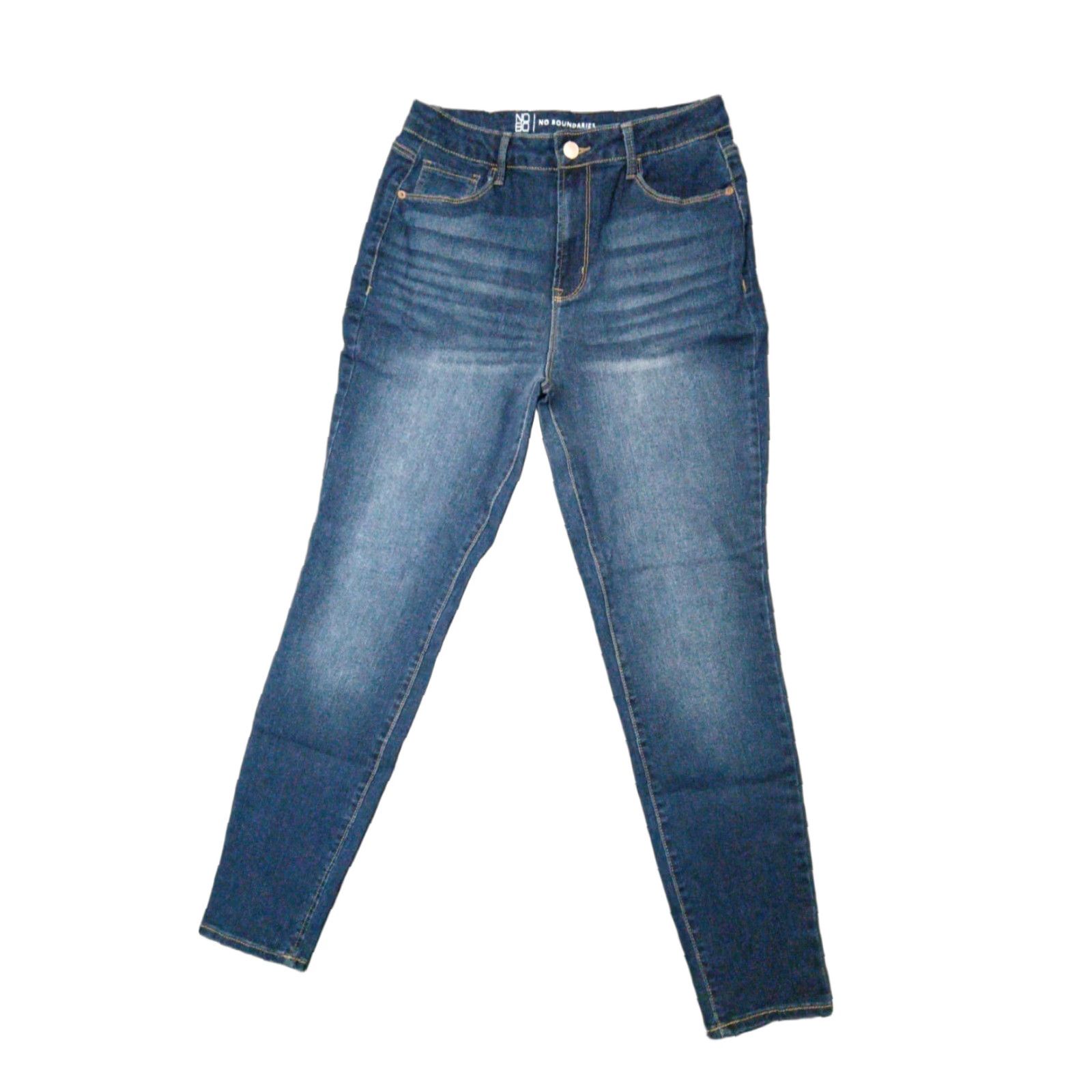 Vintage No Boundaries Women's Denim Jeans Juniors Skinny Tapered Size 11 Size 32" / US 10 / IT 46 - 1 Thumbnail