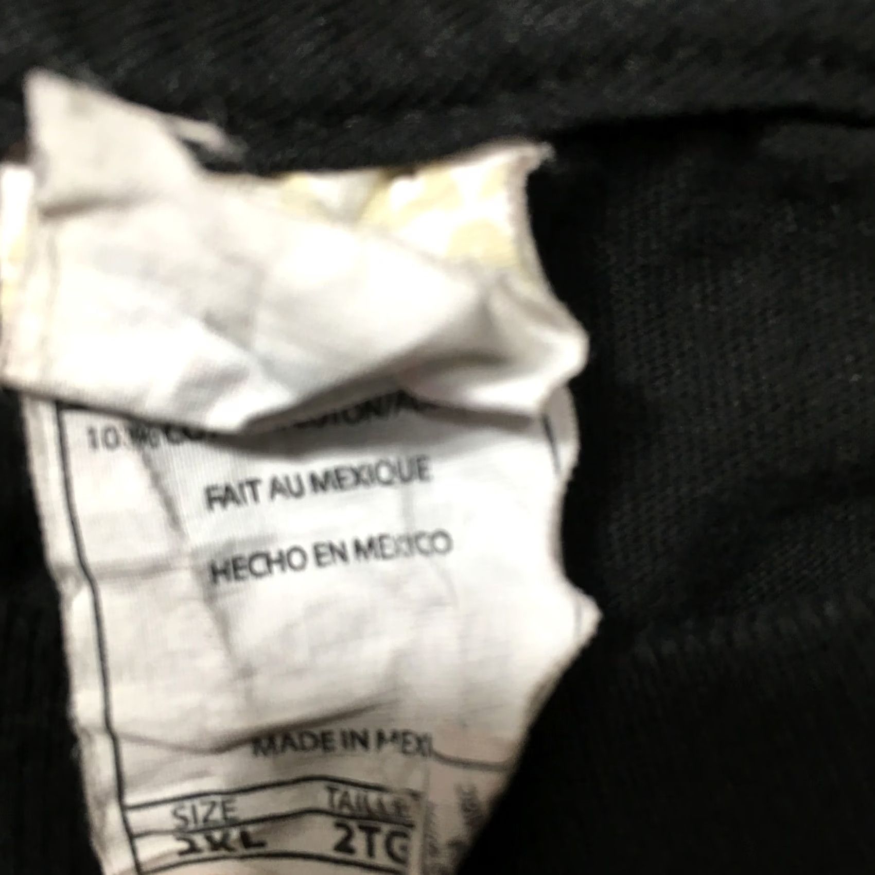 Vintage Taco INSPECTOR OFFICIAL T-Shirt 2XL Black MEXICAN PONCHO GRAPHIC Size US XXL / EU 58 / 5 - 3 Thumbnail