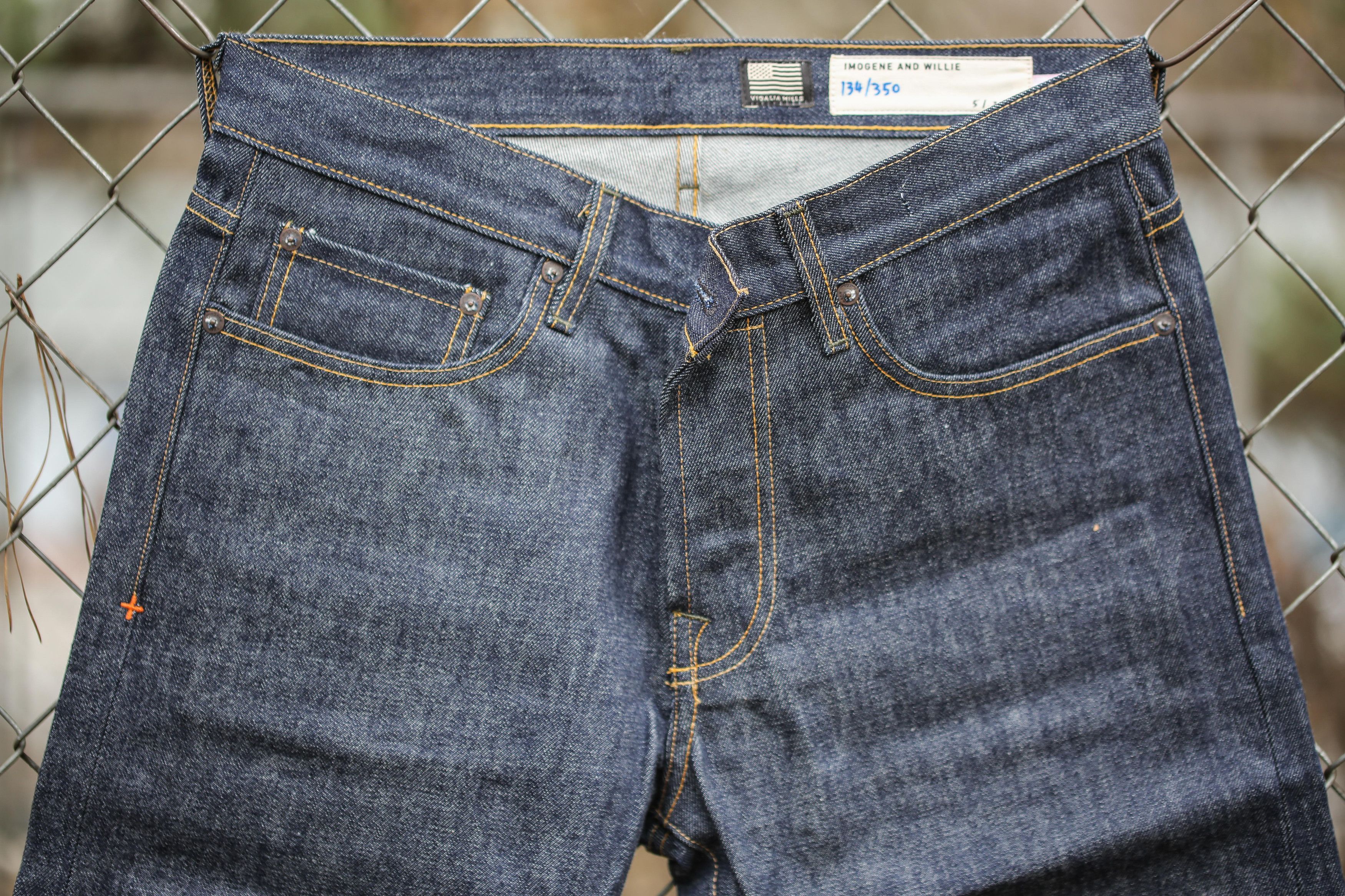 Imogene + Willie Barton Slim RIGID Lot 1 (Vidalia Mills) - RAW Size US 31 - 2 Thumbnail